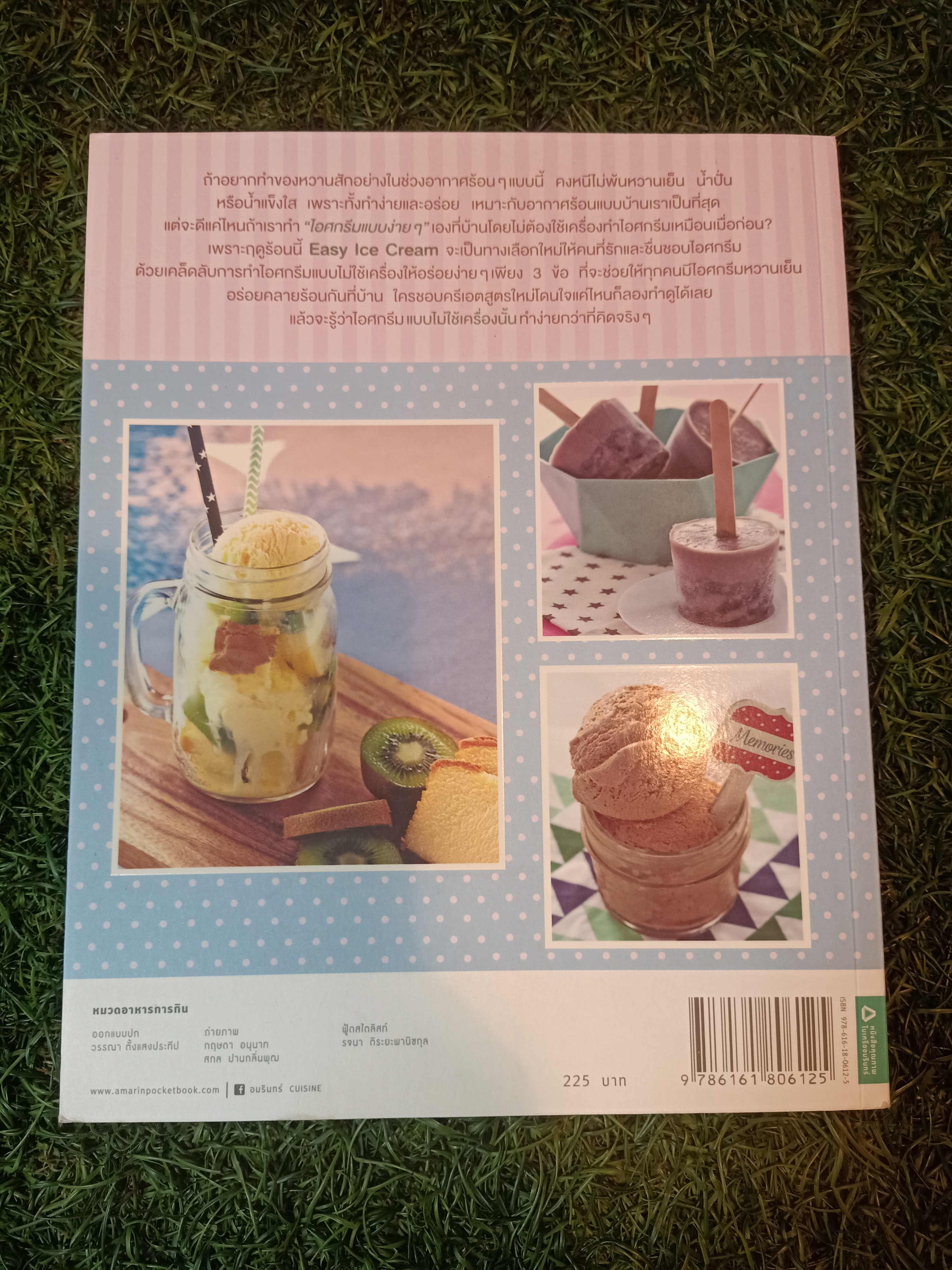 EASY ICE CREAM ไอศกรีมไม่ใช้เครื่อง / อมรินทร์
