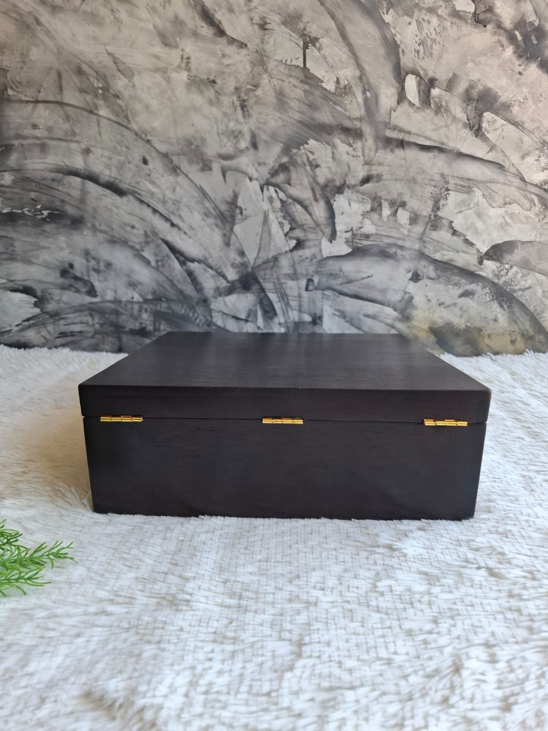 กล่องไม้ใส่อาหาร (ภายในโรงแรม)