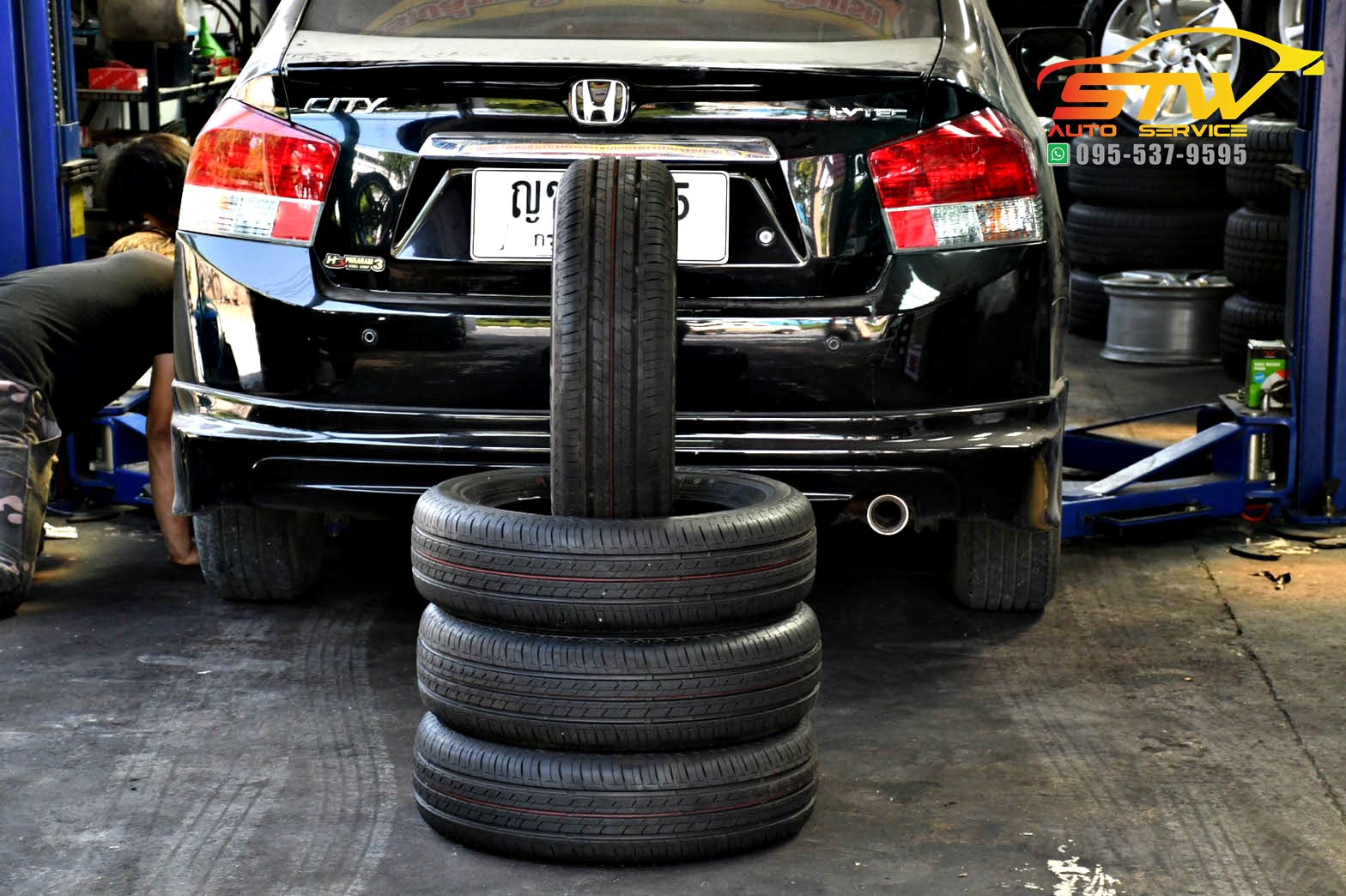 ยางป้ายแดง Bridgestone Ecopia EP150 175/65R15 (ปี19)
