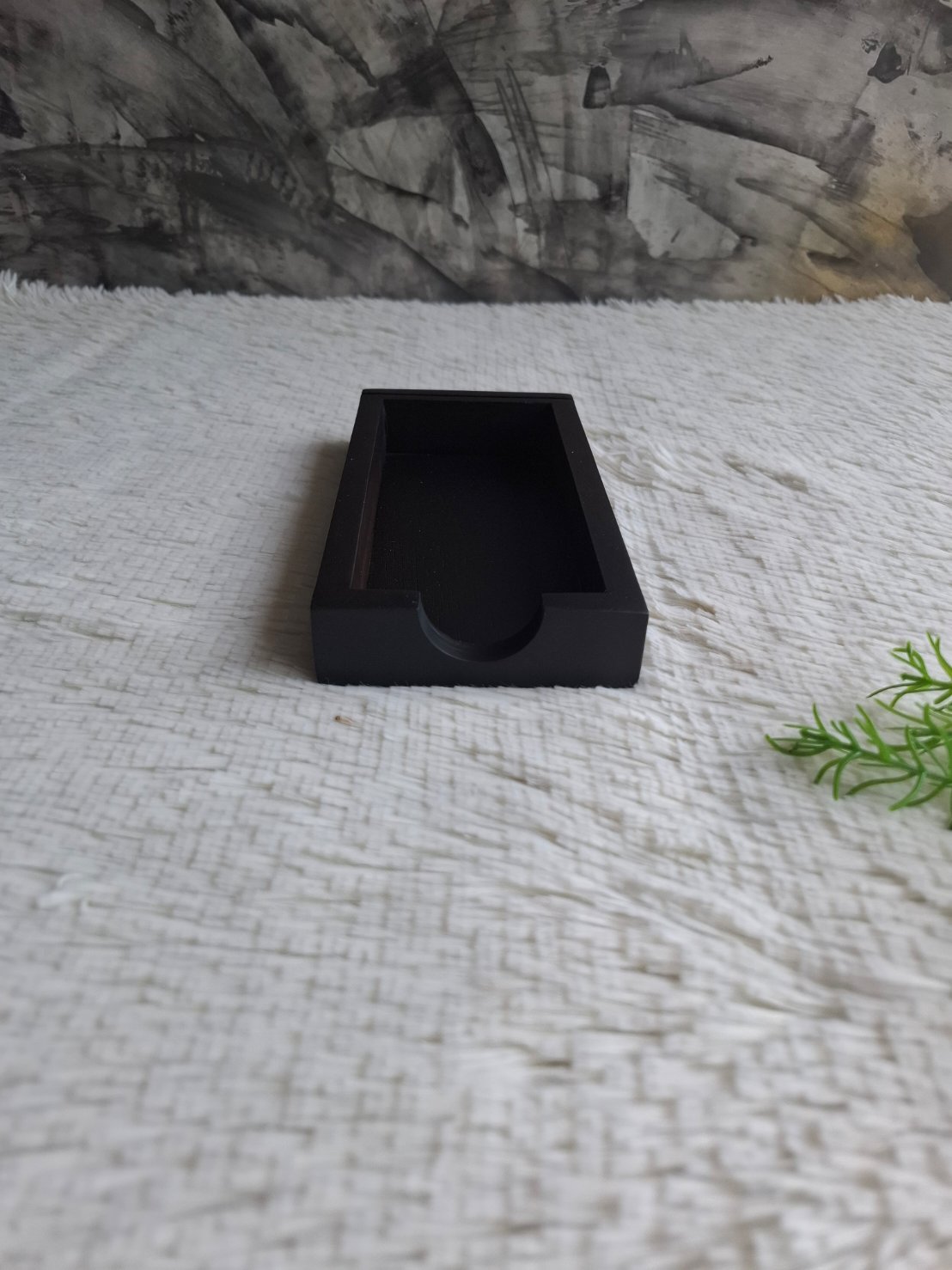 ถาดไม้เสียบกระดาษ