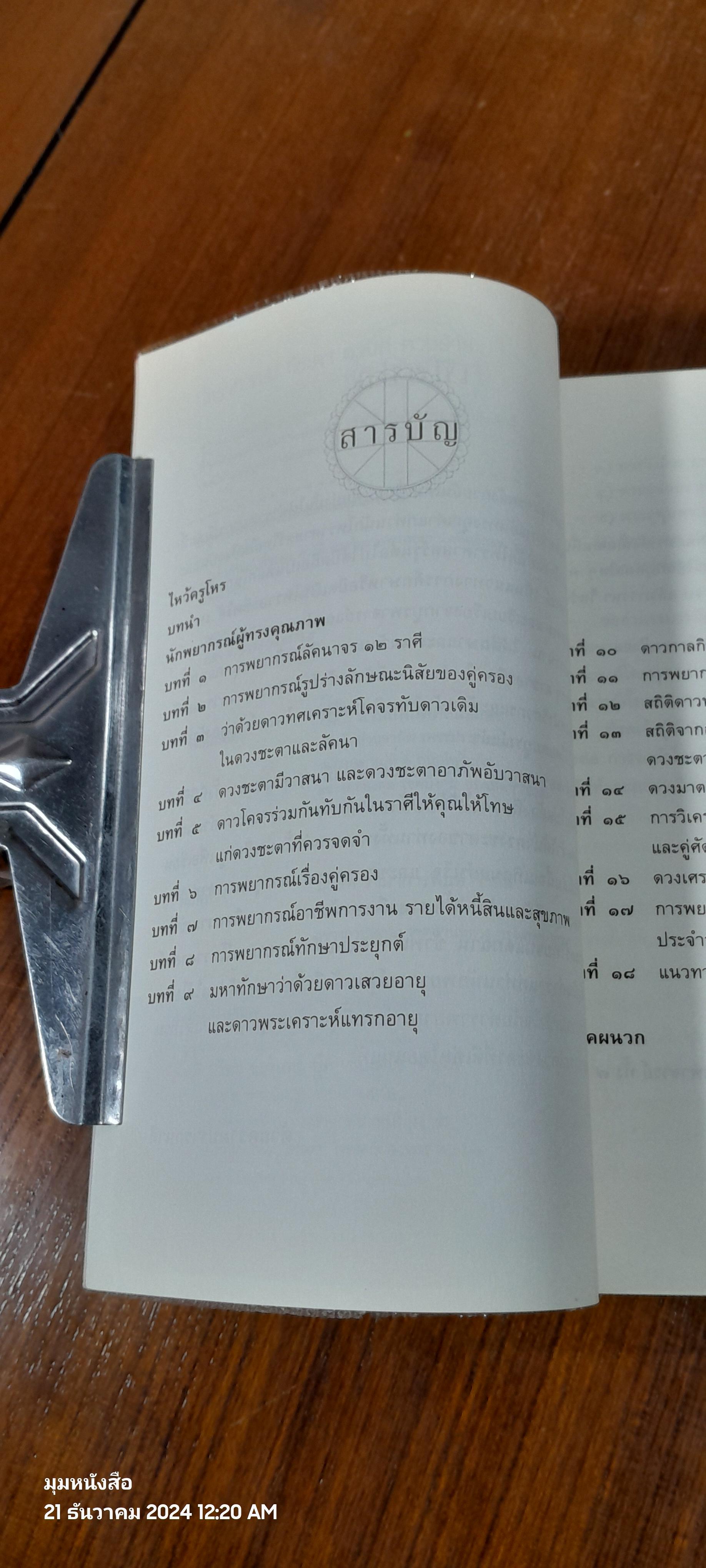 โหราภิวัฒน์ ชี้ชะตา ดวงดี ดวงร้าย / อ.สมาน สิงห์มโน