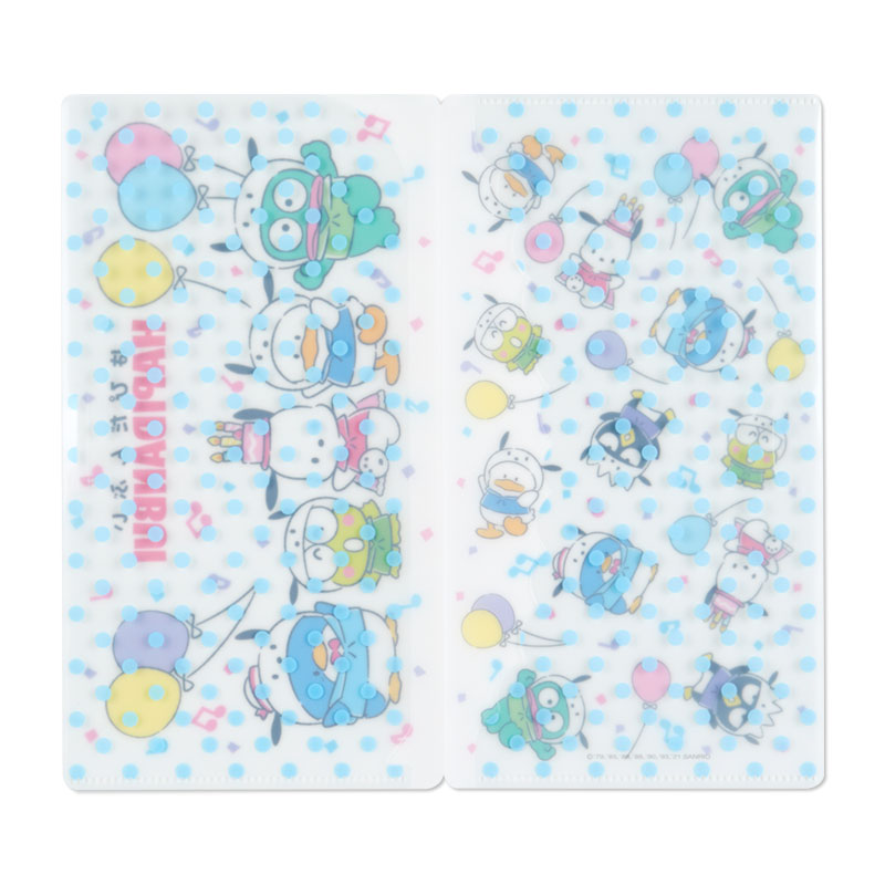 เซ็ตแฟ้ม Happy Birthday Pochacco x Hapidanbui เป็นแฟ้ม A4 กับแฟ้ม Ticket Holder (เอาไปใส่หน้ากากอนามัยได้ค่ะ)
