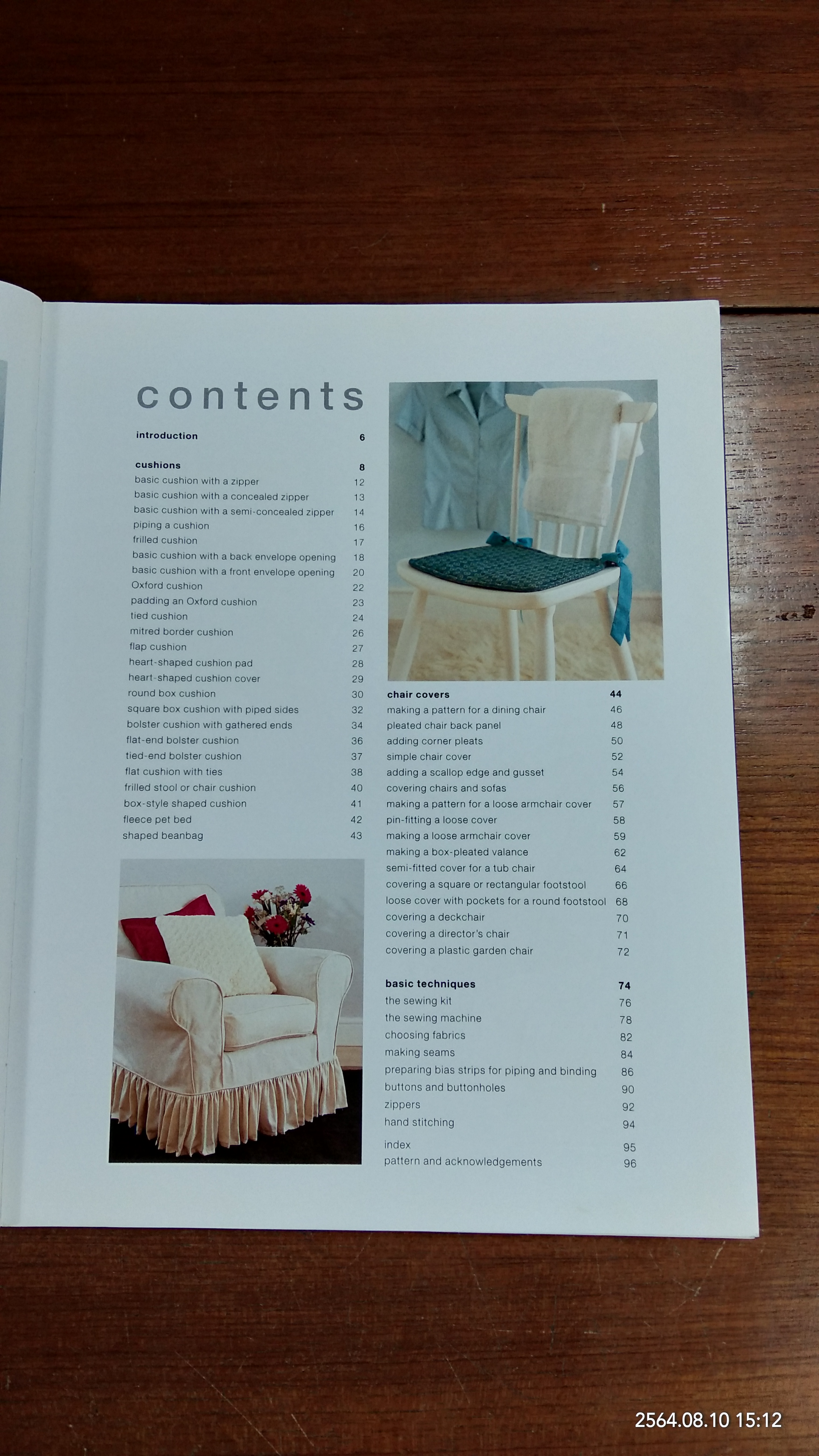 making cushions & covers / dorothy wood