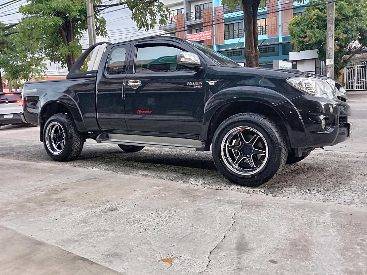 ล้อแม๊กซ์ N-5 SE 18x9.5 /10.5 ET 10 6x139.7(BLWL)+ ยาง SUMAXX MAX RACING 86S 265/60R18