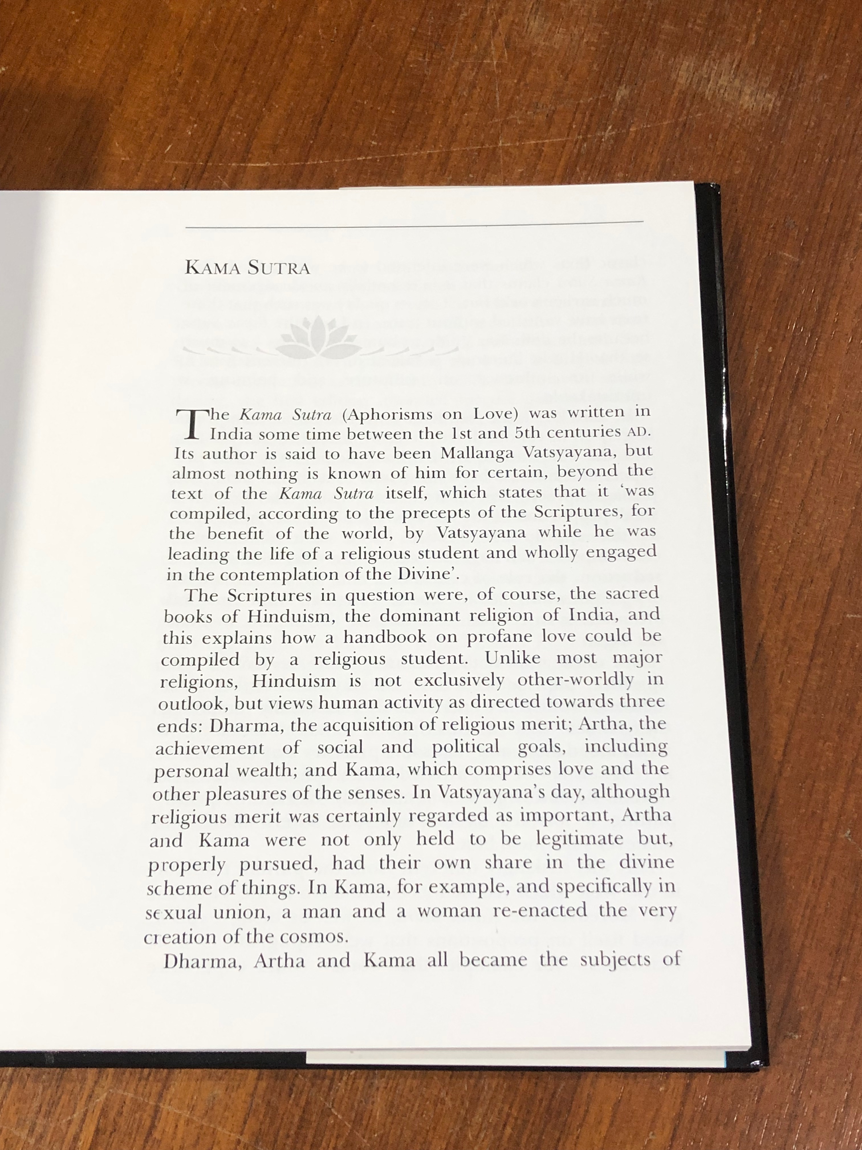 THE ART OF THE KAMA SUTRA / Douglas Mannering