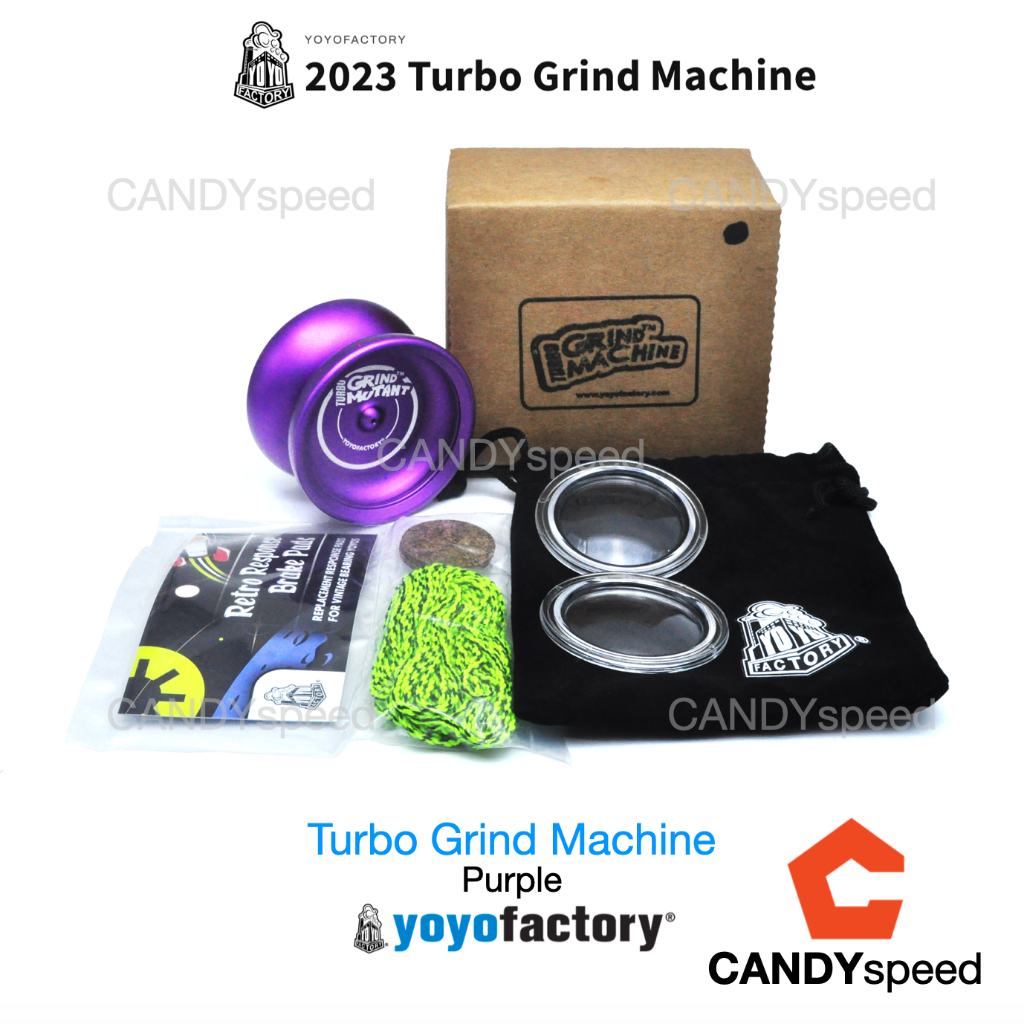 yoyo โยโย่ yoyofactory Turbo Grind Machine 2023 ตัว top responsive yoyo hi-end | by CANDYspeed