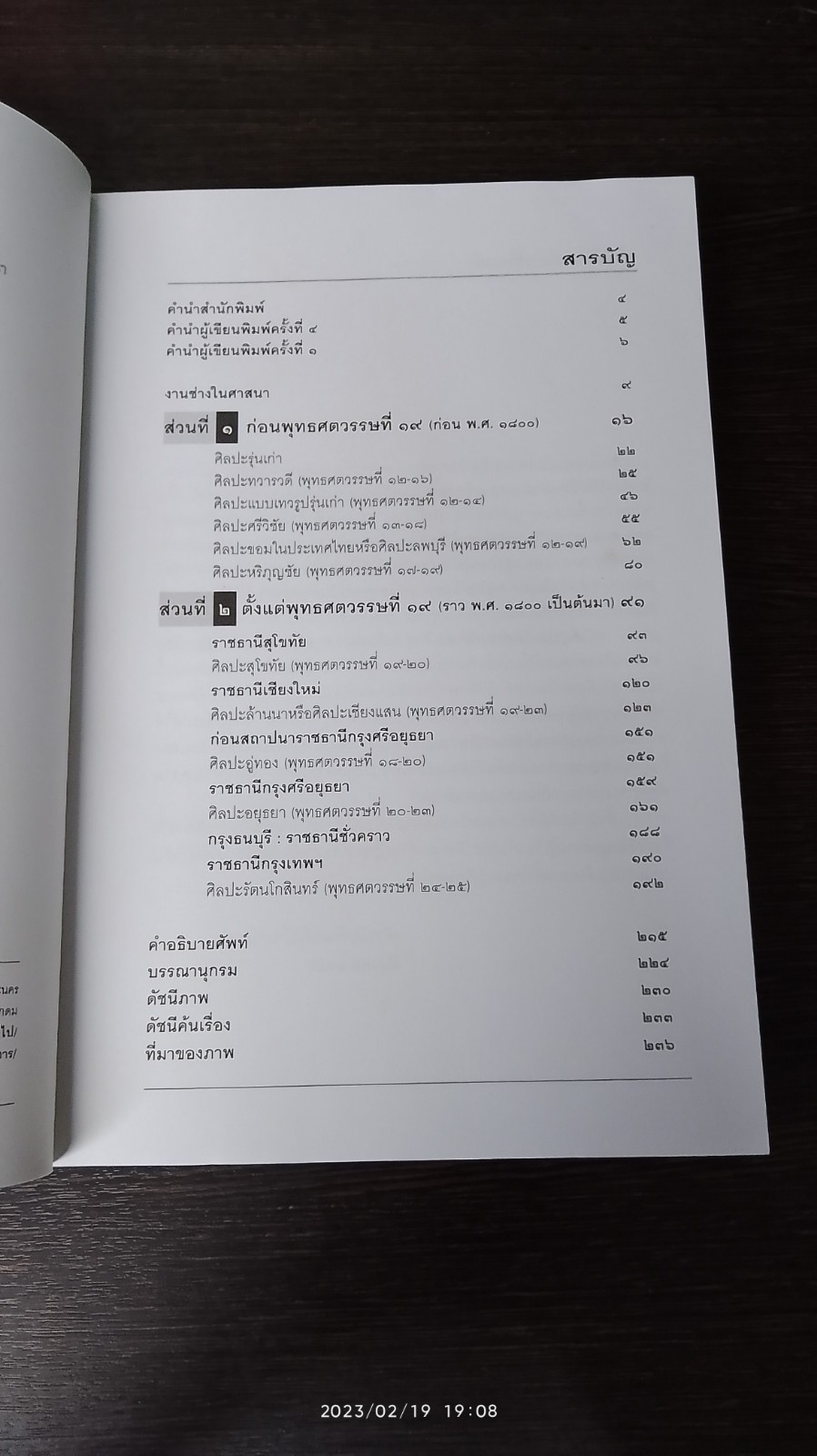 ประวัติศาสตร์ศิลปะไทย (ฉบับย่อ) / ศ.ดร.สันติ เล็กสุขุม