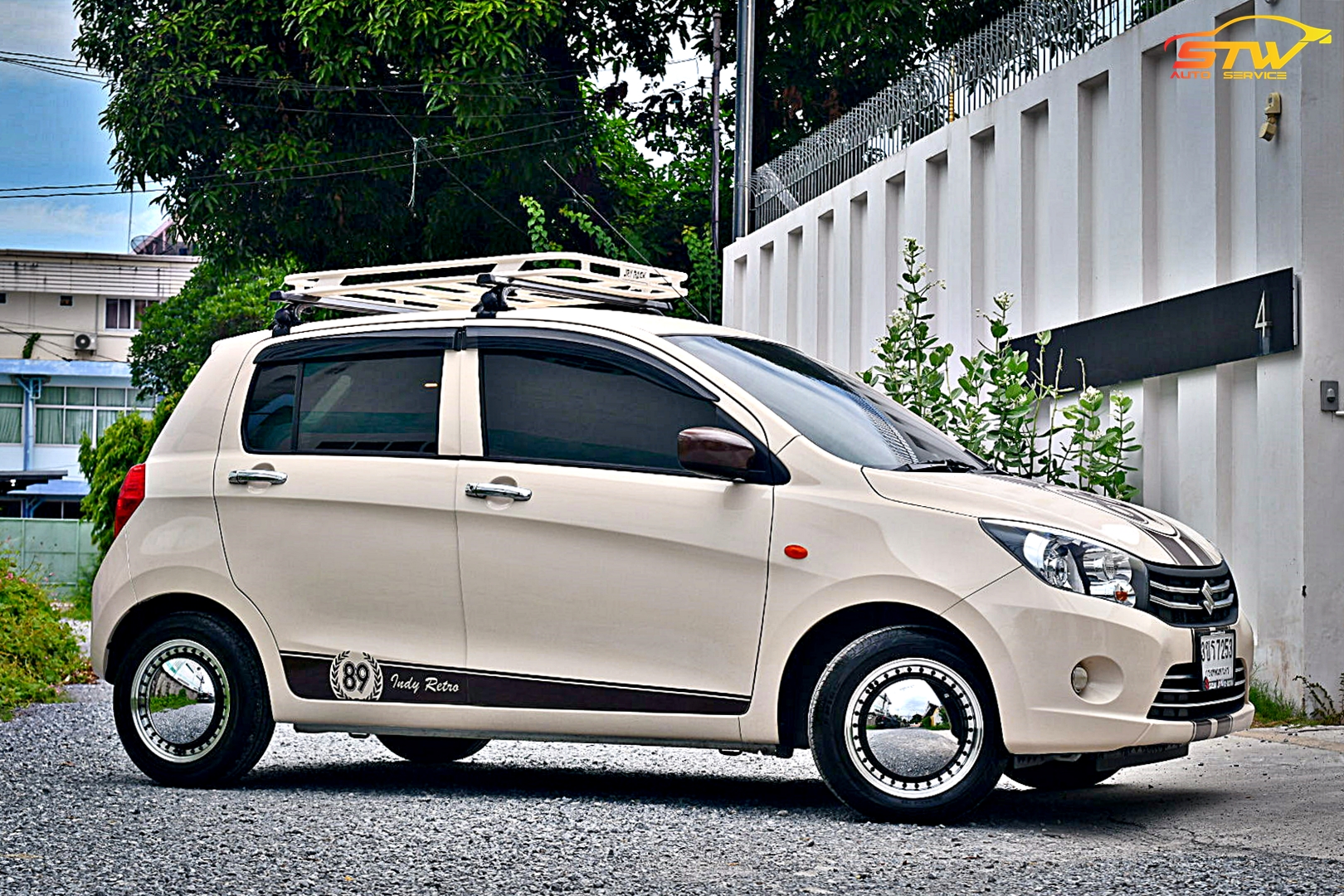 ล้อแม็กซ์ APT-024-1 ขอบ14นิ้ว ติดตั้งใส่ SUZUKI CELERIO
