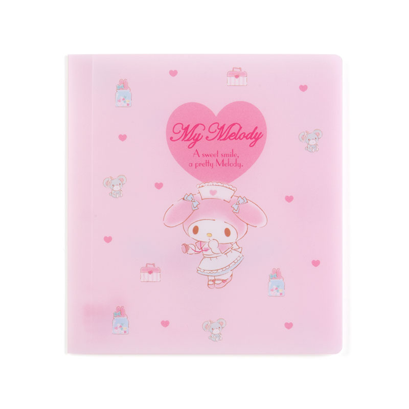 ซองใส่มาสก์ Sanrio Anti-Bac Compact Mask Case แบบ My Melody ชุดคุณพยาบาล ด้านในเคลือบสารช่วยป้องกันแบคทีเรีย ใส่หน้ากากอนามัยแบบยาวพับครึ่งได้ ขนาด 18 x 10 ซม.
