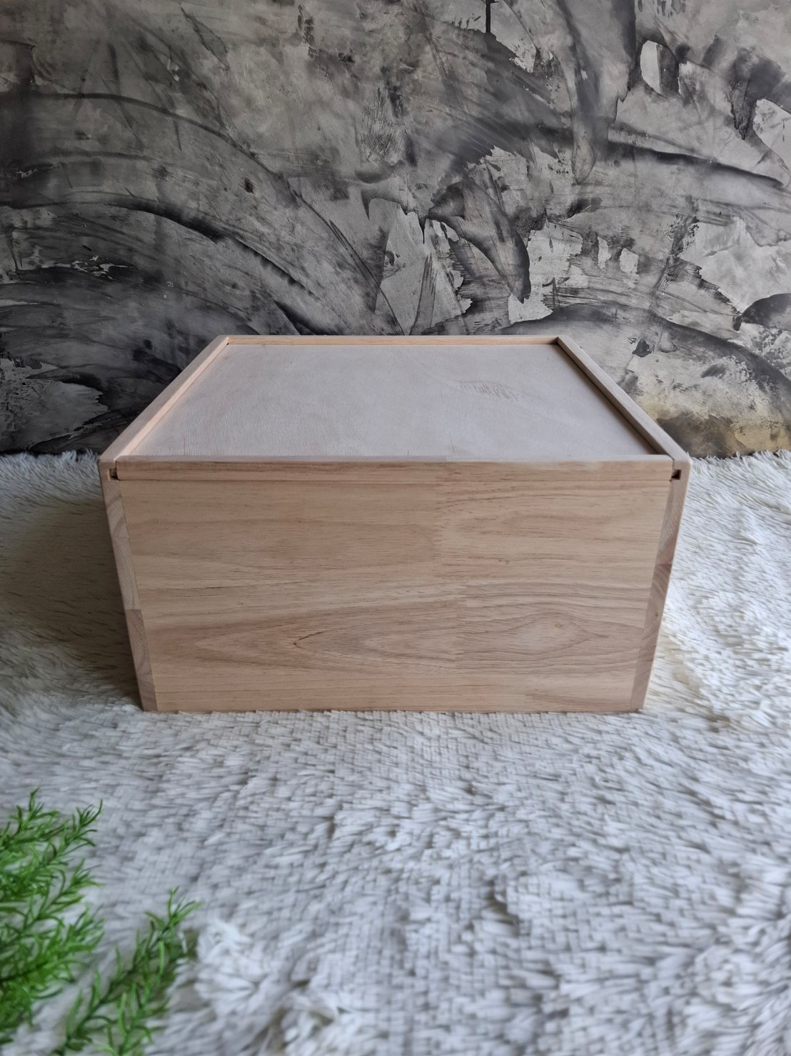 กล่องไม้ฝาสไลด์