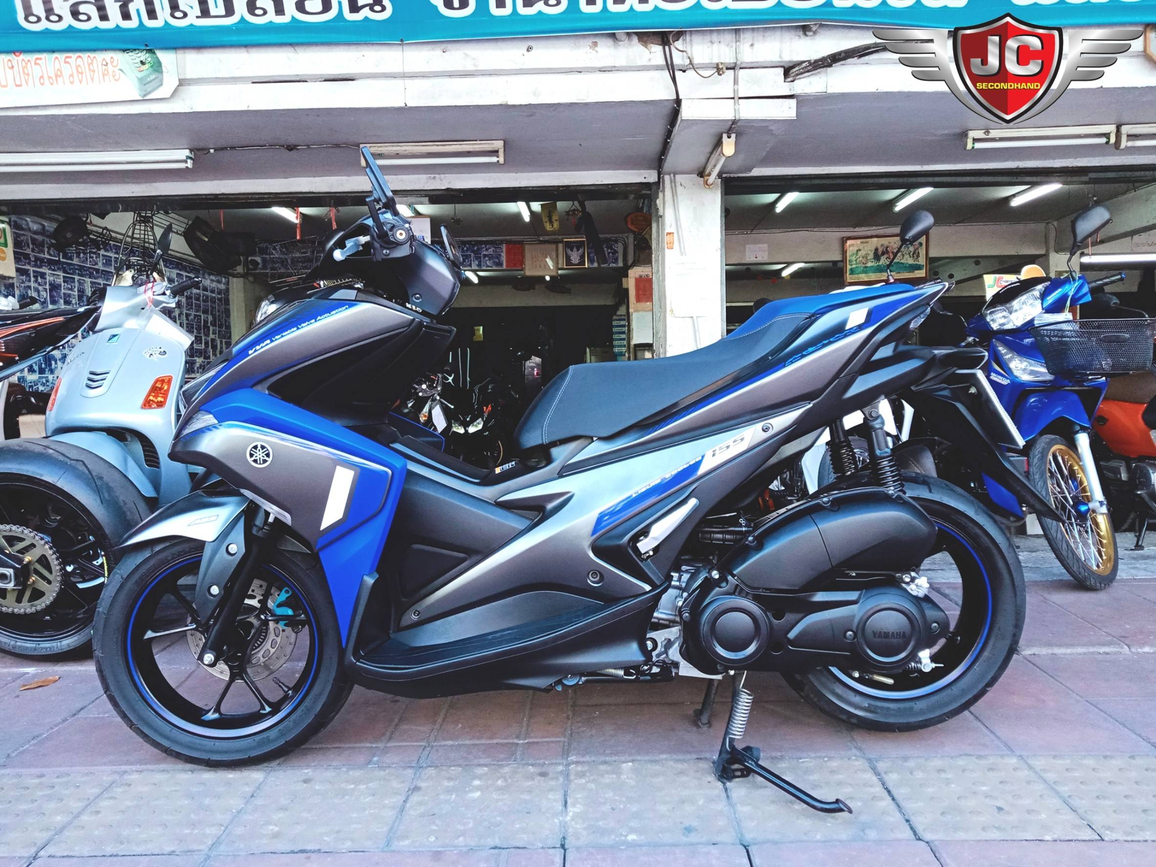 💥 เป๊ะปังปัวปัว! (new) Yamaha Aerox155_ABS_Version รถกลางปี62 รถบ้านแท้มือเดียวใสๆ เกรด🅰️➕ เครื่องเดิมไม่แตะ ศูนย์ตรงเป๊ะ