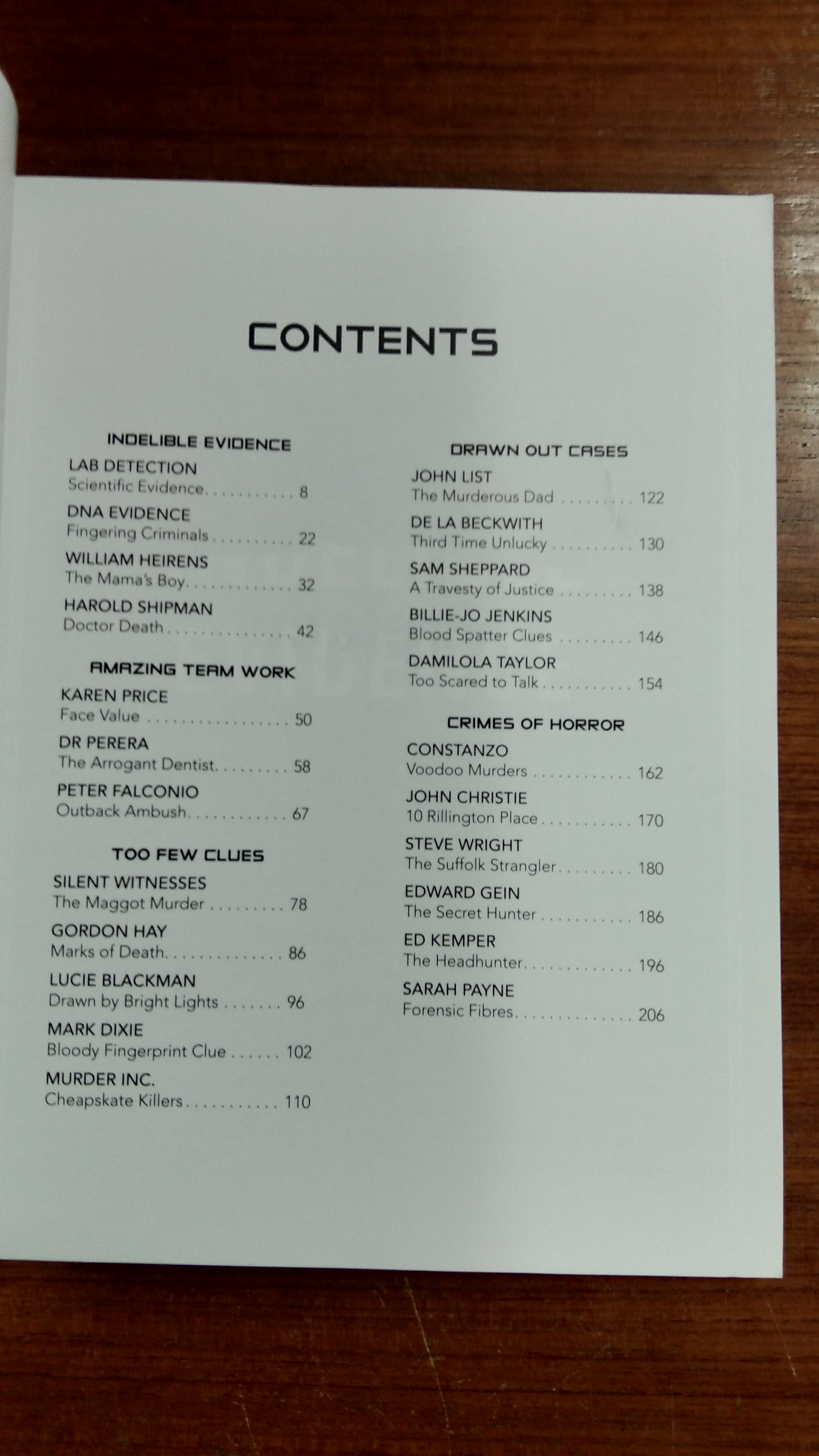 REAL LIFE CRIME SCENE INVESTIGATION