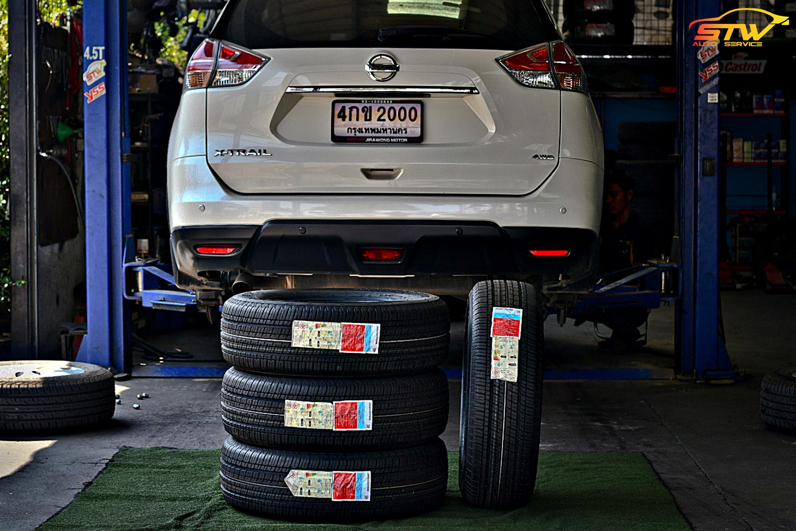 ยาง BRIDGESTONE DUELER HT 470 225/65R17 102T ติดตั้งใส่ NISSAN X-TRAIL
