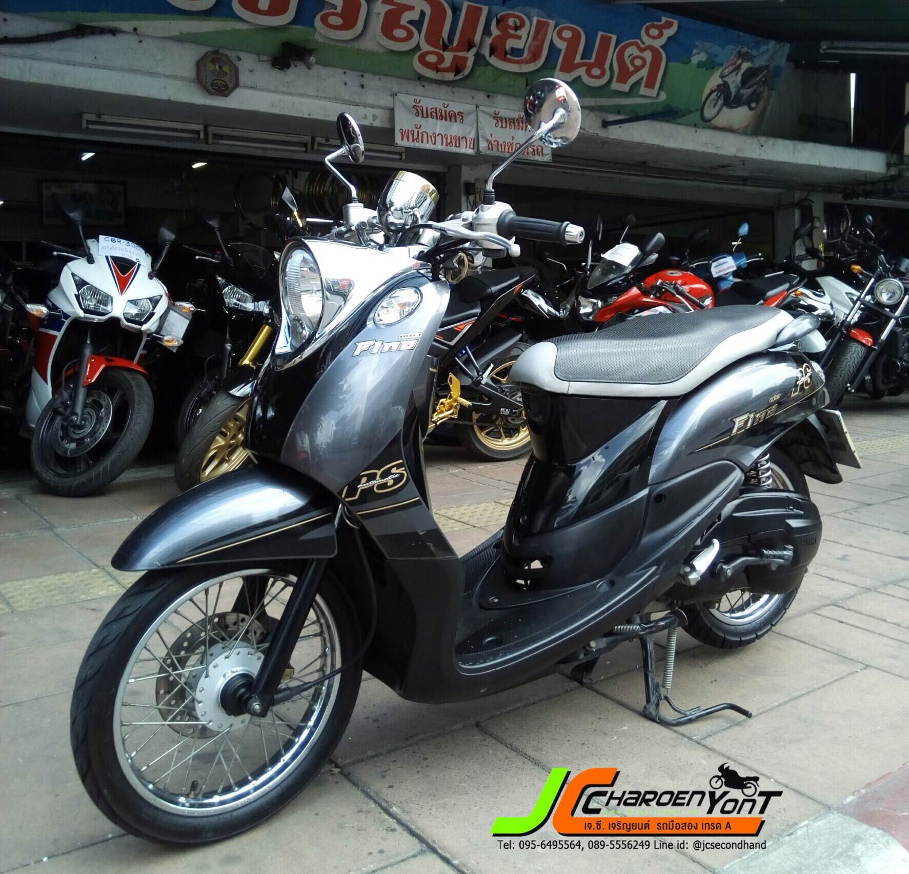 "กว่าจะคัดตัวมาได้้" กับ รถบ้านมือเดียวคันนี้ Yamaha Fino ลาย PS แท้ จดทะเบียนกลางปี56 ตัวสุดท้ายของรุ่น
