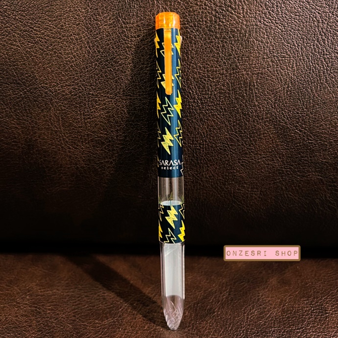 ปลอกปากกา Zebra Sarasa Select ใส่ได้ 3 ไส้ แบบ Neon Color (Limited) ลาย Neon Orange (ปลอกเปล่าไม่มีไส้)