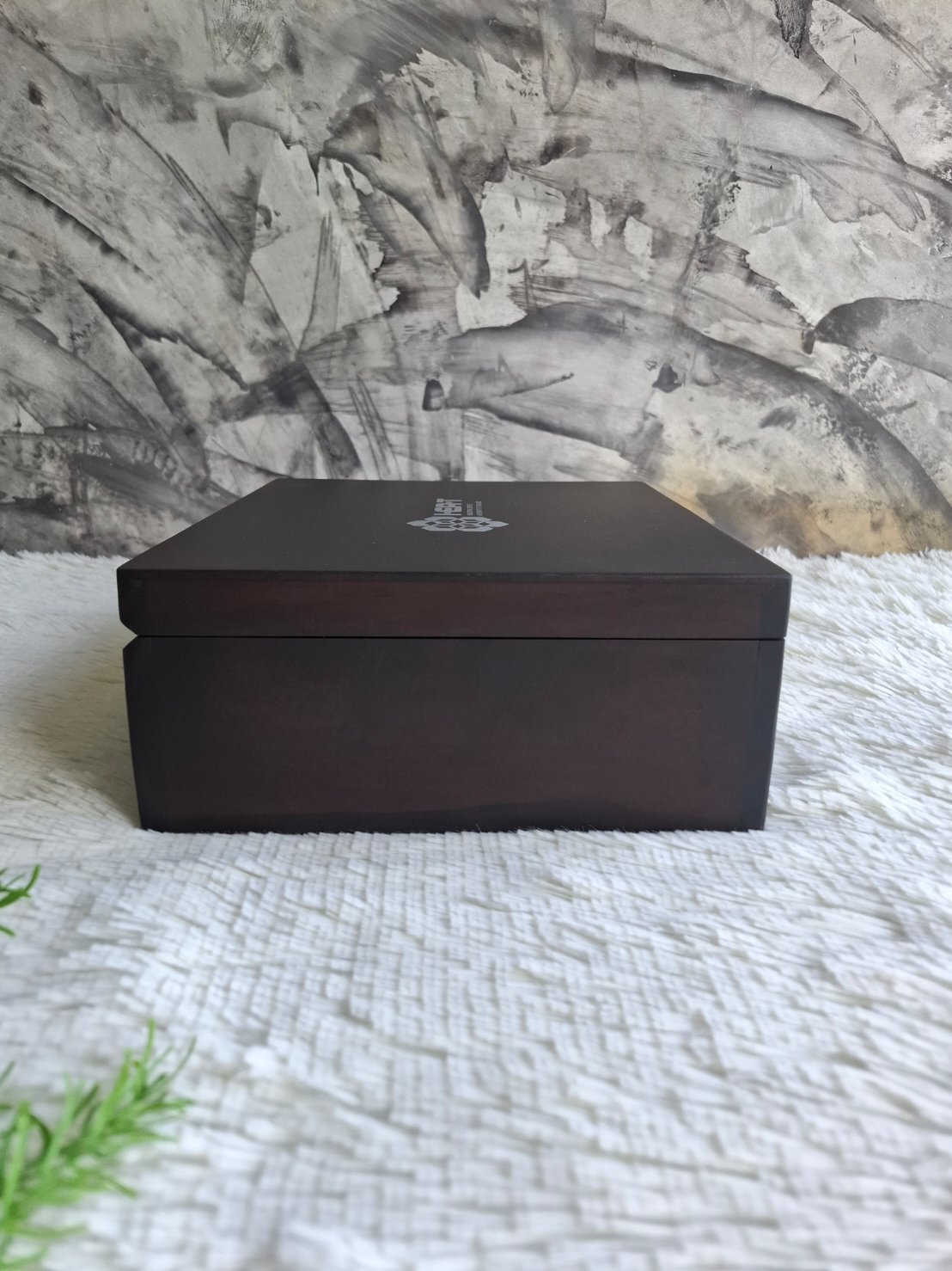 กล่องไม้ใส่ปากกา+น้ำหมึก