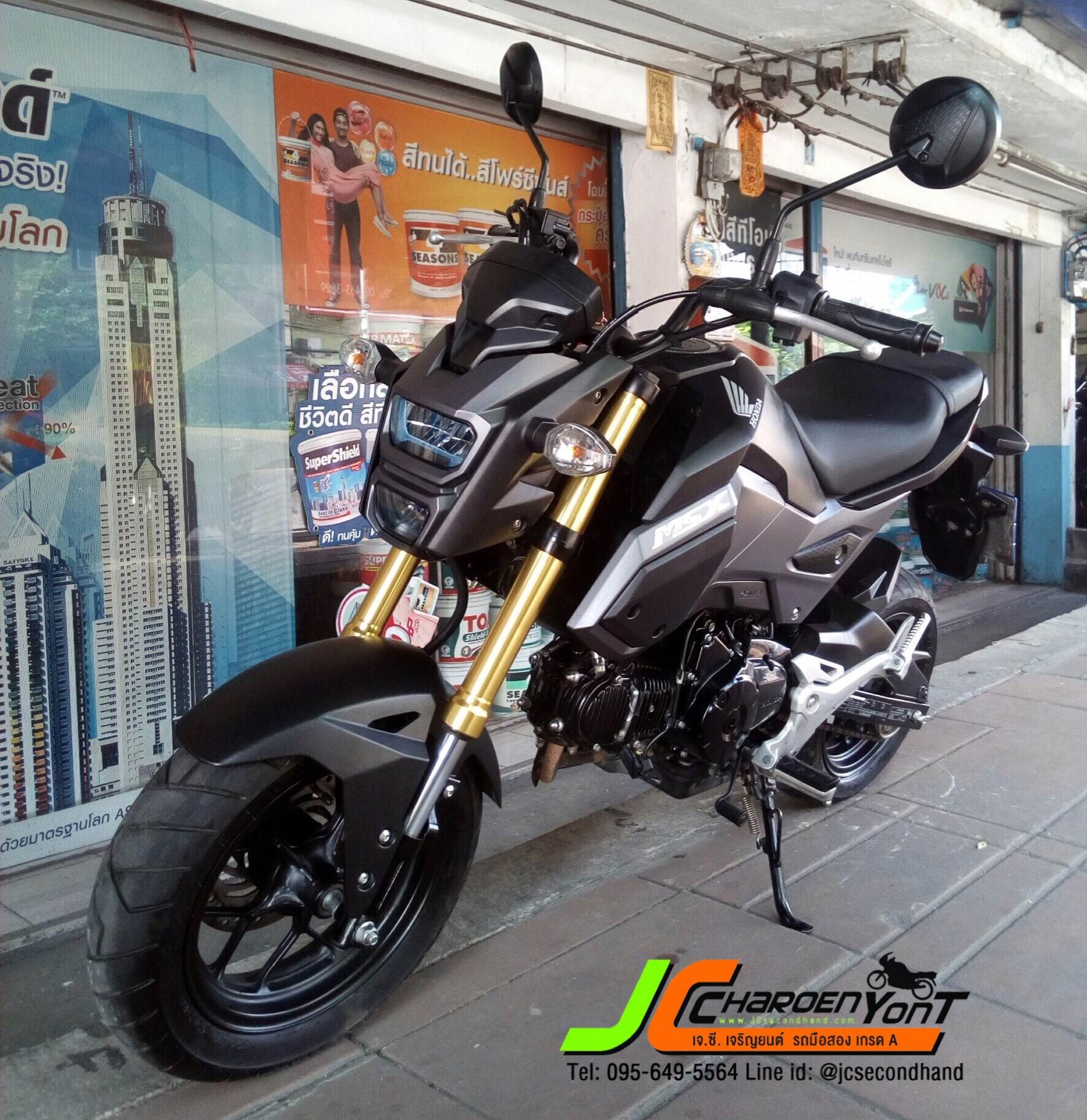 ใหม่ สวย เด็ด สภาพเยี่ยม(!!!) HONDA MSX125SF จดทะเบียนปี60เลย สภาพนางฟ้า วิ่งน้อย5พันโลแท้ เดิมจัดทั้งคัน