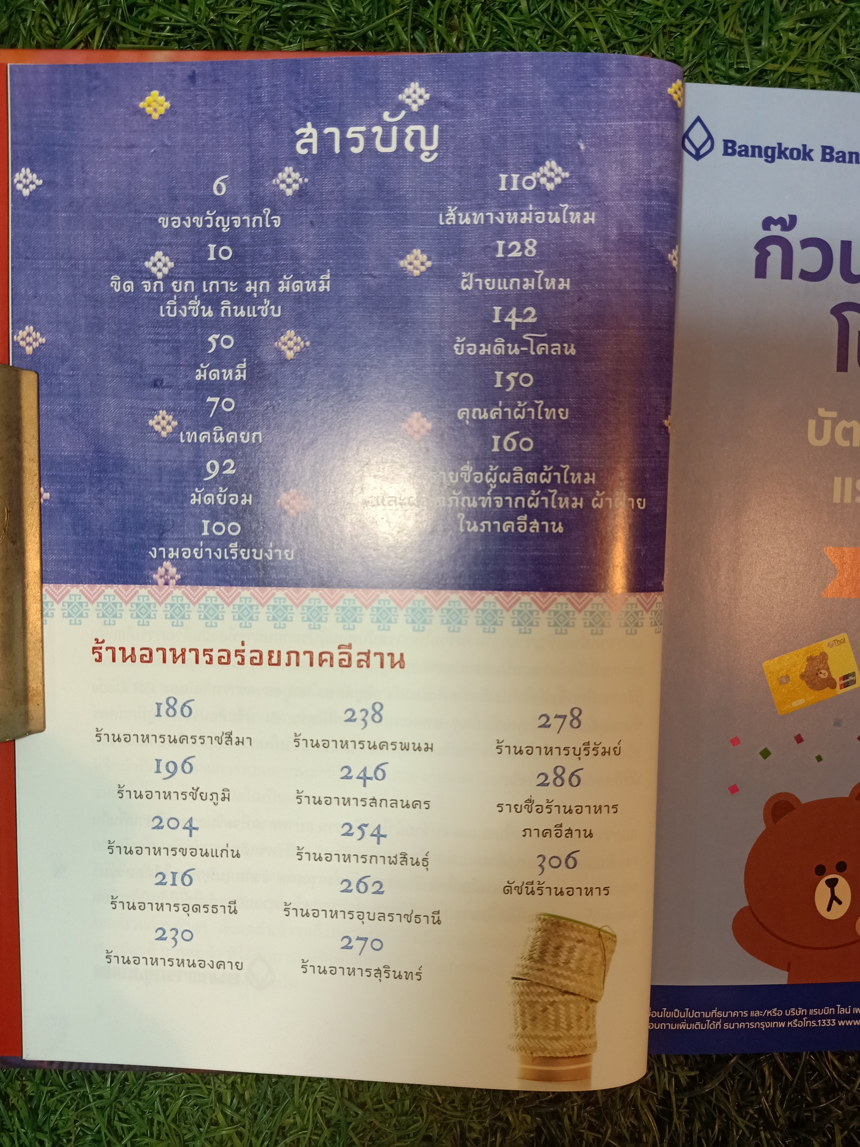 ขิด จก ยก เกาะ มุก มัดหมี่ -เบิ่ง๙ิ่น- กินแซ่บ / ศรัญญา พุทธารี และนิตยาสาร Gourmet & Cuisine