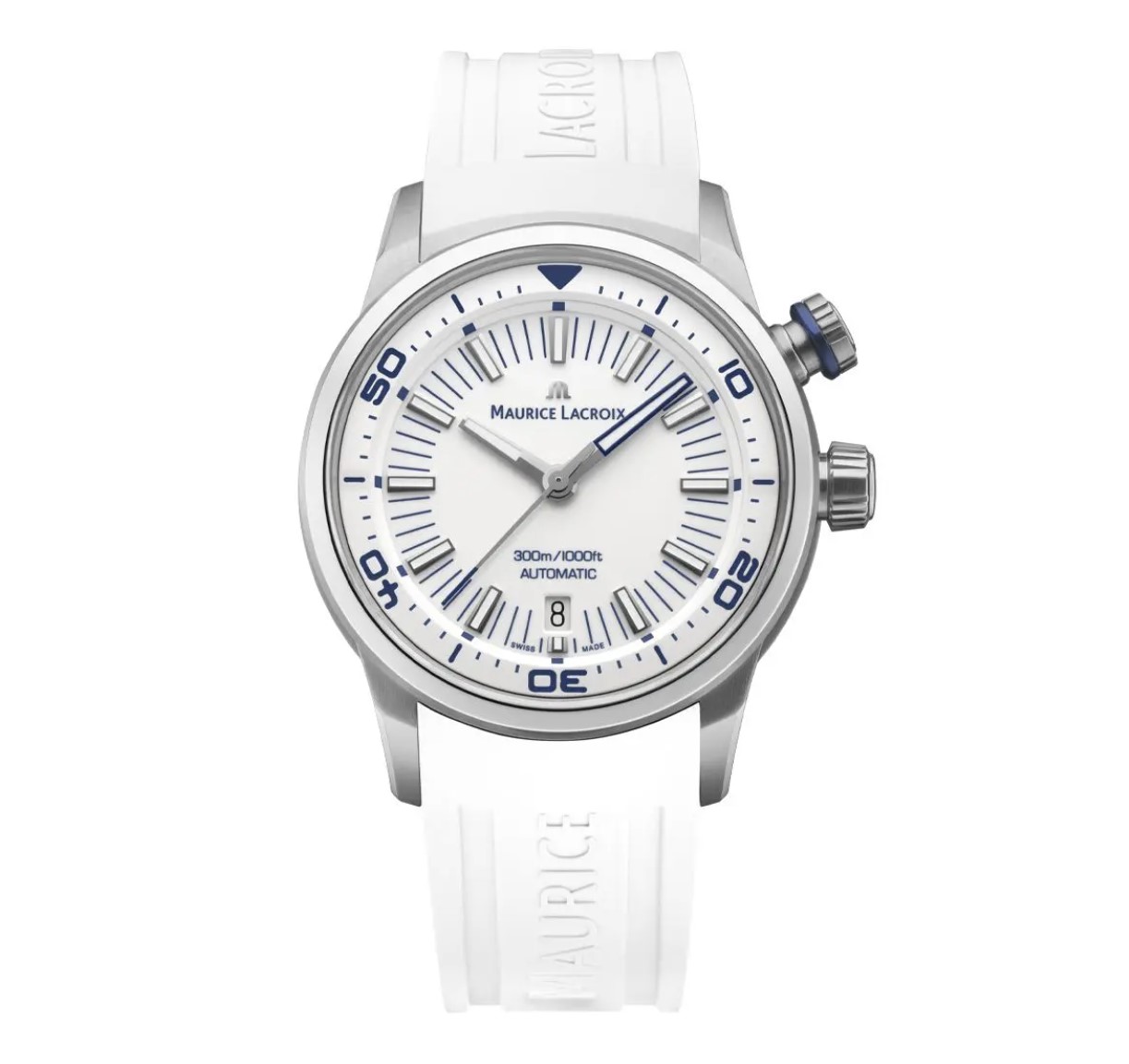 (ประกันศูนย์ไทย) MAURICE LACROIX PONTOS S Diver 42mm White Dial