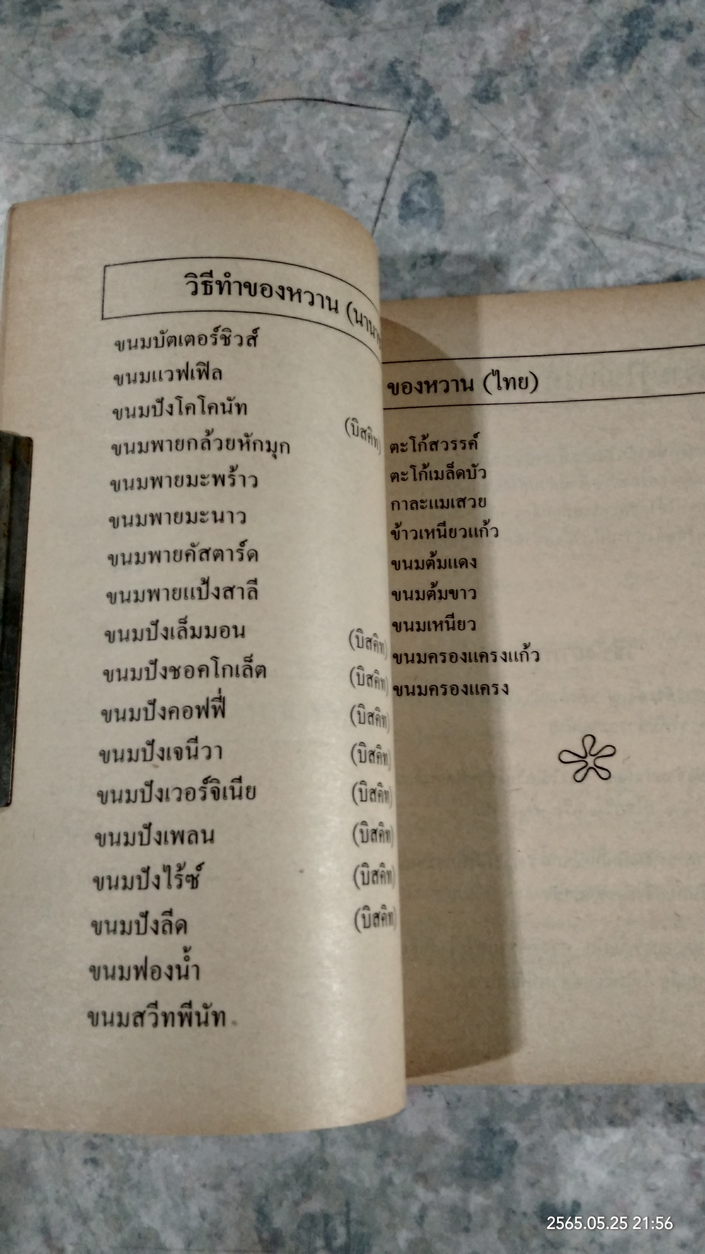 วิธีทำ ไอศกรีม เค็ก คุคกี้ และของหวานนานาชาติ (มีรอยโดนน้ำ) / หลานแม่ครัวหัวป่าก์
