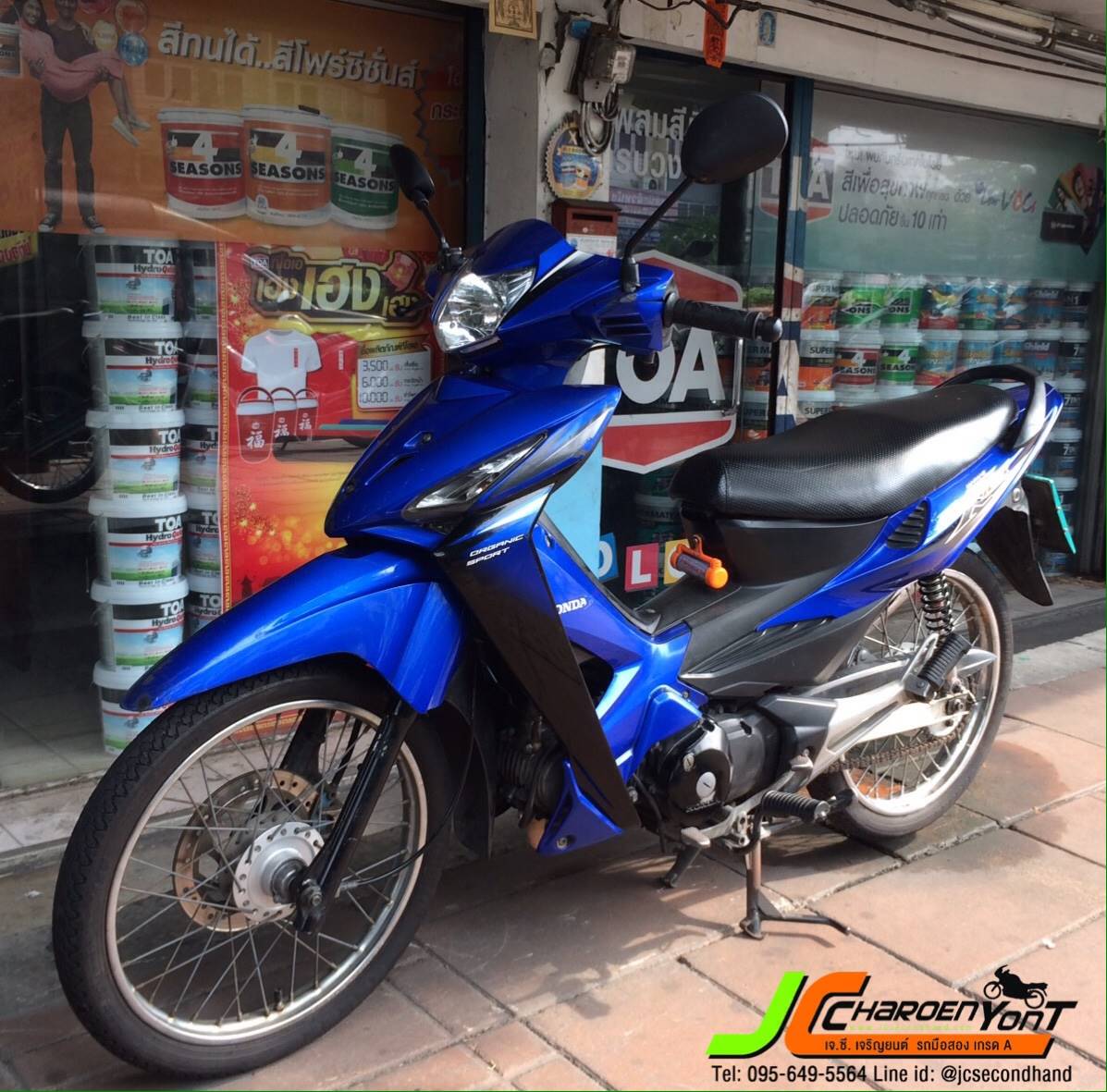 "รถบ้านแท้มือเดียว" มาใหม่อีกคัน HONDA WAVE 125X จดทะเบียนปลายปี51 สภ่พเดิมๆ เครื่องดีไม่ควัน