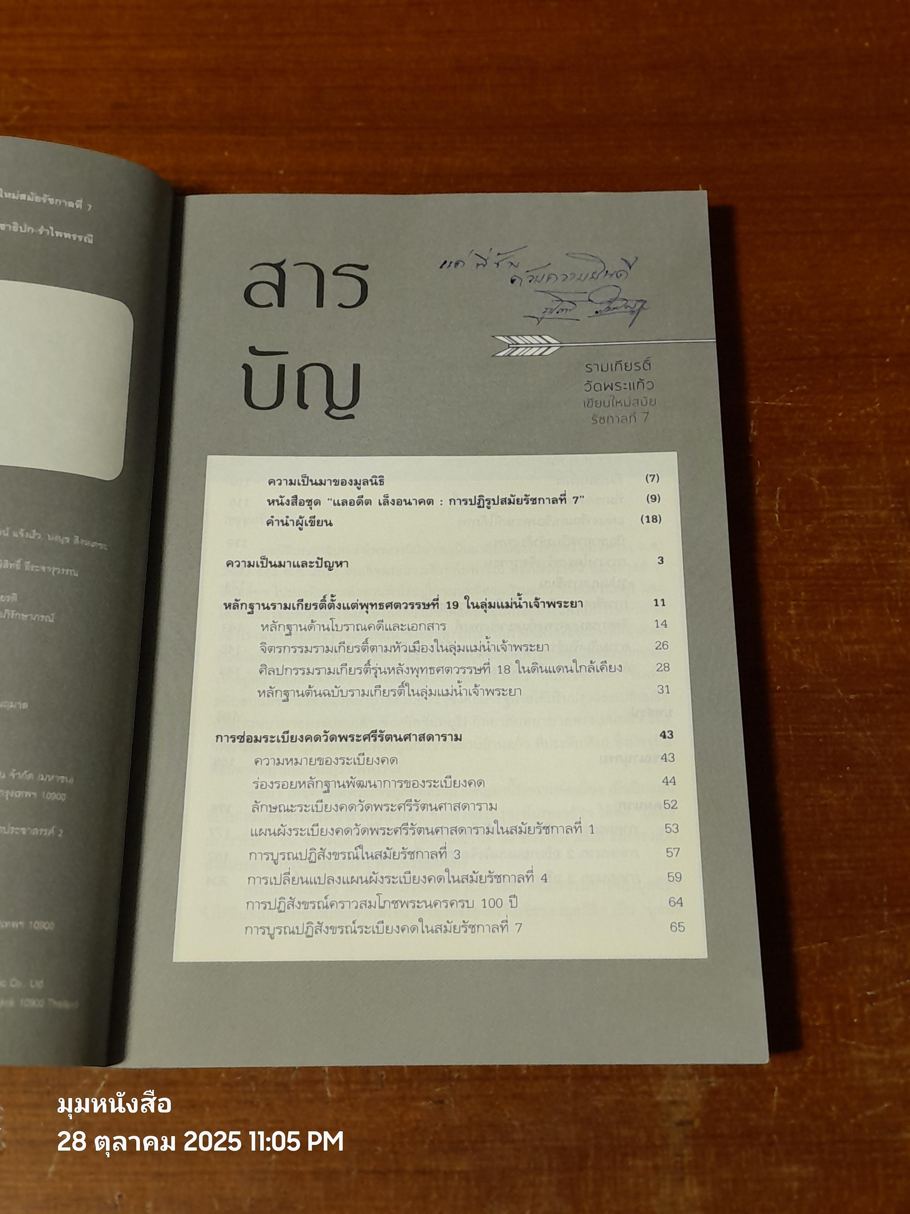 รามเกียรติ์วัดพระแก้ว เขียนใหม่สมัยรัชกาลที่ 7 / รุ่งโรจน์ ภิรมย์อนุกูล
