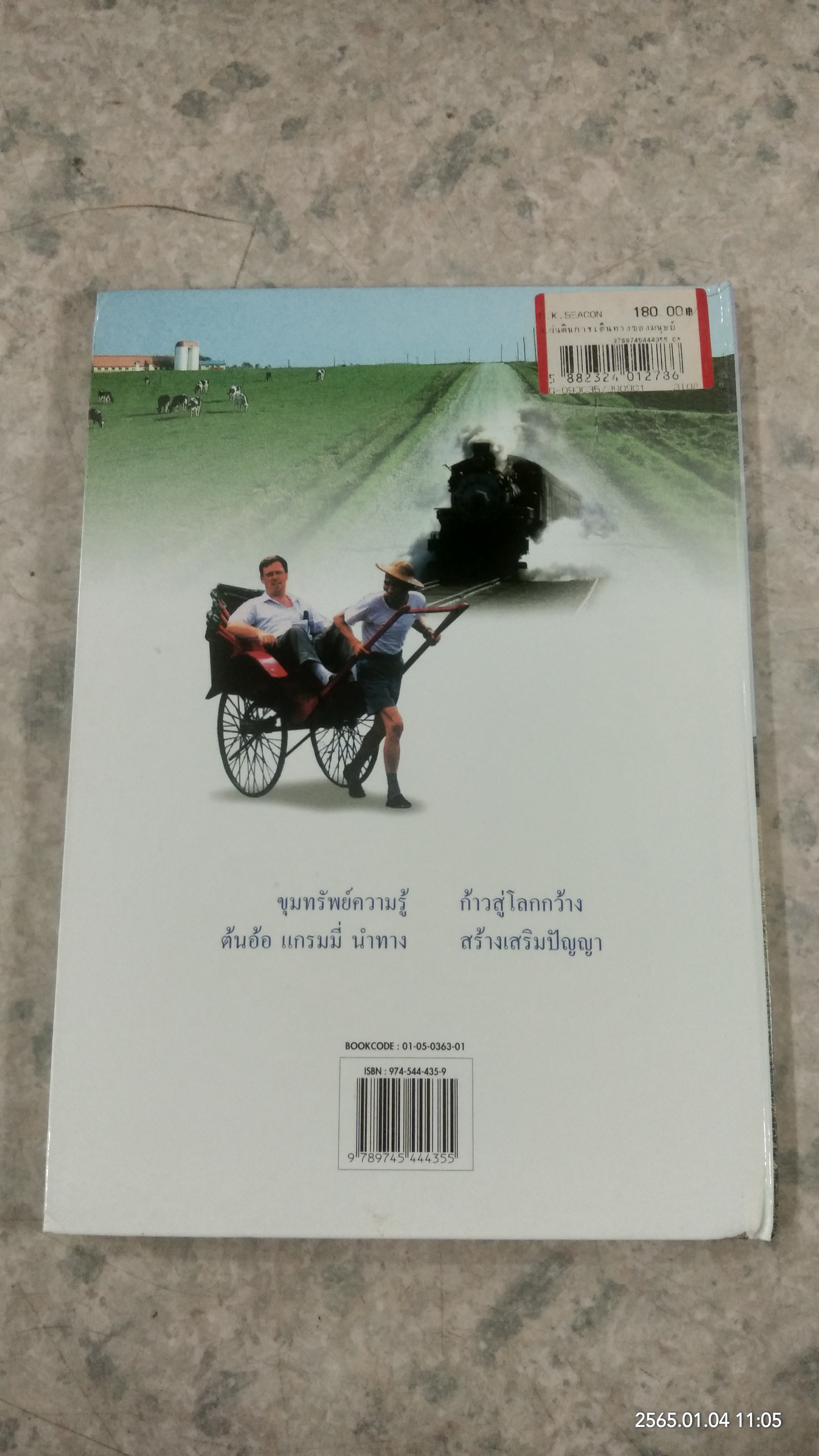 แผ่นดิน : การเดินทางของมนุษย์ / เจตน์ เจริญโท