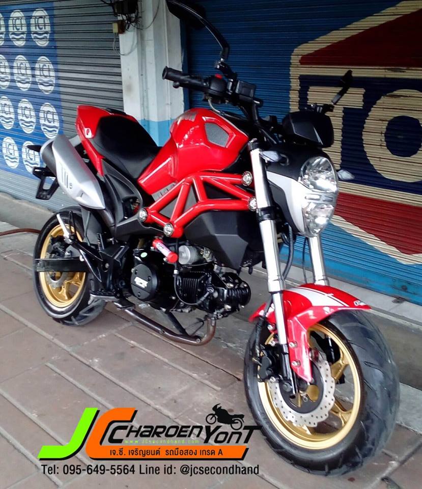 ประกาศดังๆ มีรถ 5 เดือนเข้ามาใหม่เจ้าค่ะ GPX DEMON125 จดทะเบียนเมื่อวันที่ 29 เม.ย.59 นี่เองจ้า สภาพสวยเป๊ะ ห้องเครื่องใสปิ้ง เครื่องดีเดิมๆ