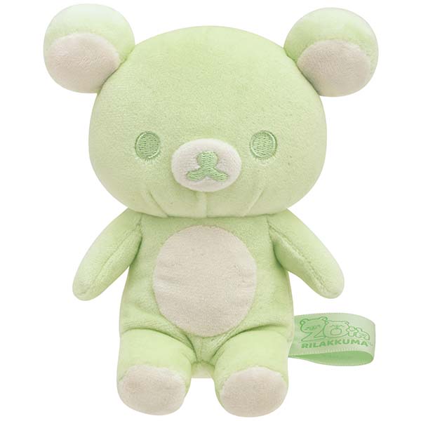 ตุ๊กตา Rilakkuma 20Colors ～4Seasons～Summer Series ขนาด 13 x 11 x 6 ซม. แบบสี Juicy Lemon Soda (เขียว)