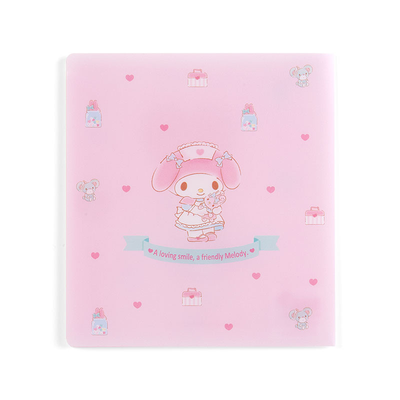 ซองใส่มาสก์ Sanrio Anti-Bac Compact Mask Case แบบ My Melody ชุดคุณพยาบาล ด้านในเคลือบสารช่วยป้องกันแบคทีเรีย ใส่หน้ากากอนามัยแบบยาวพับครึ่งได้ ขนาด 18 x 10 ซม.
