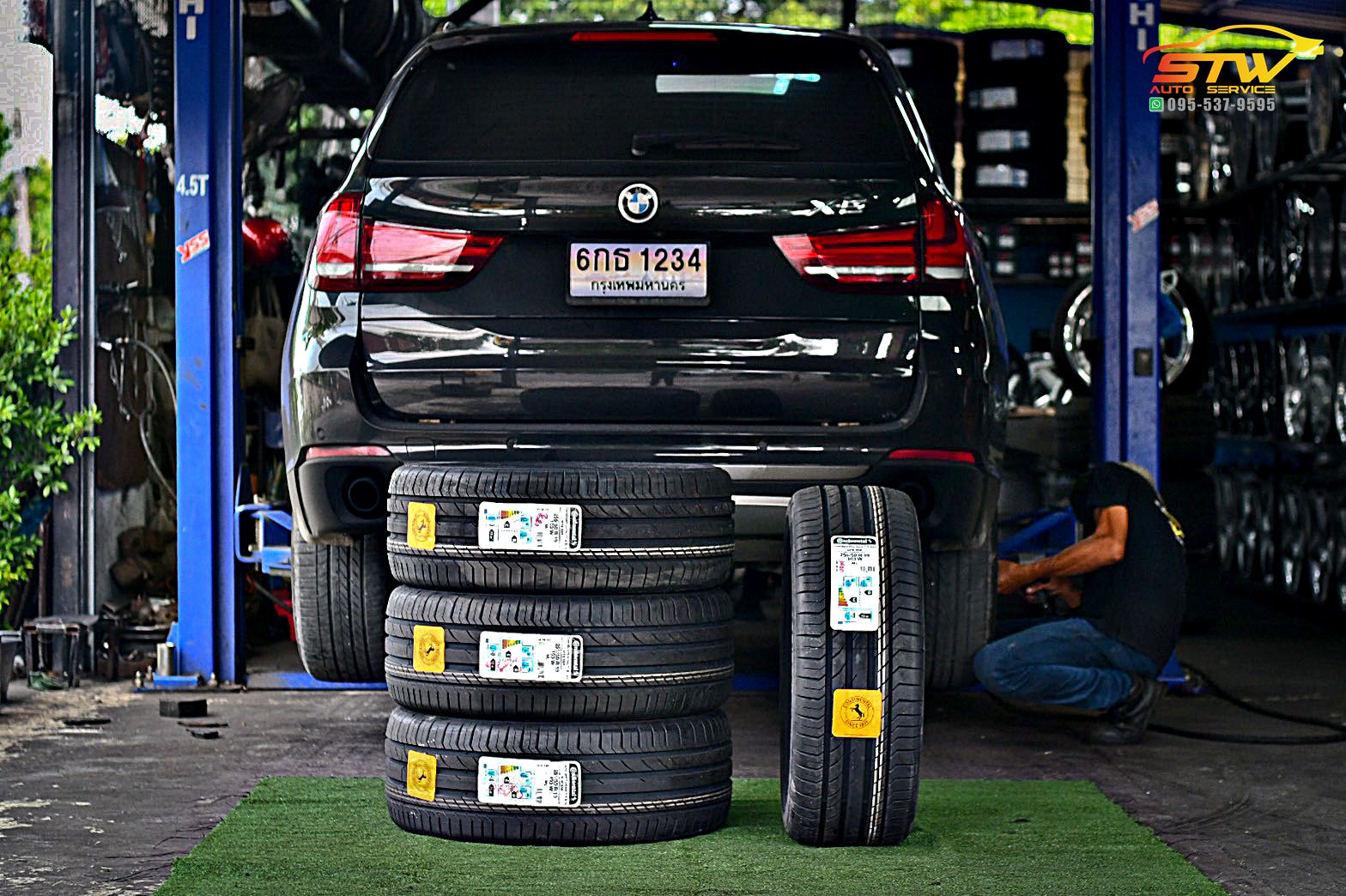ยางใหม่ CONTINENTAL ContiSportContact 5 *Runflat 255/50R19 103W