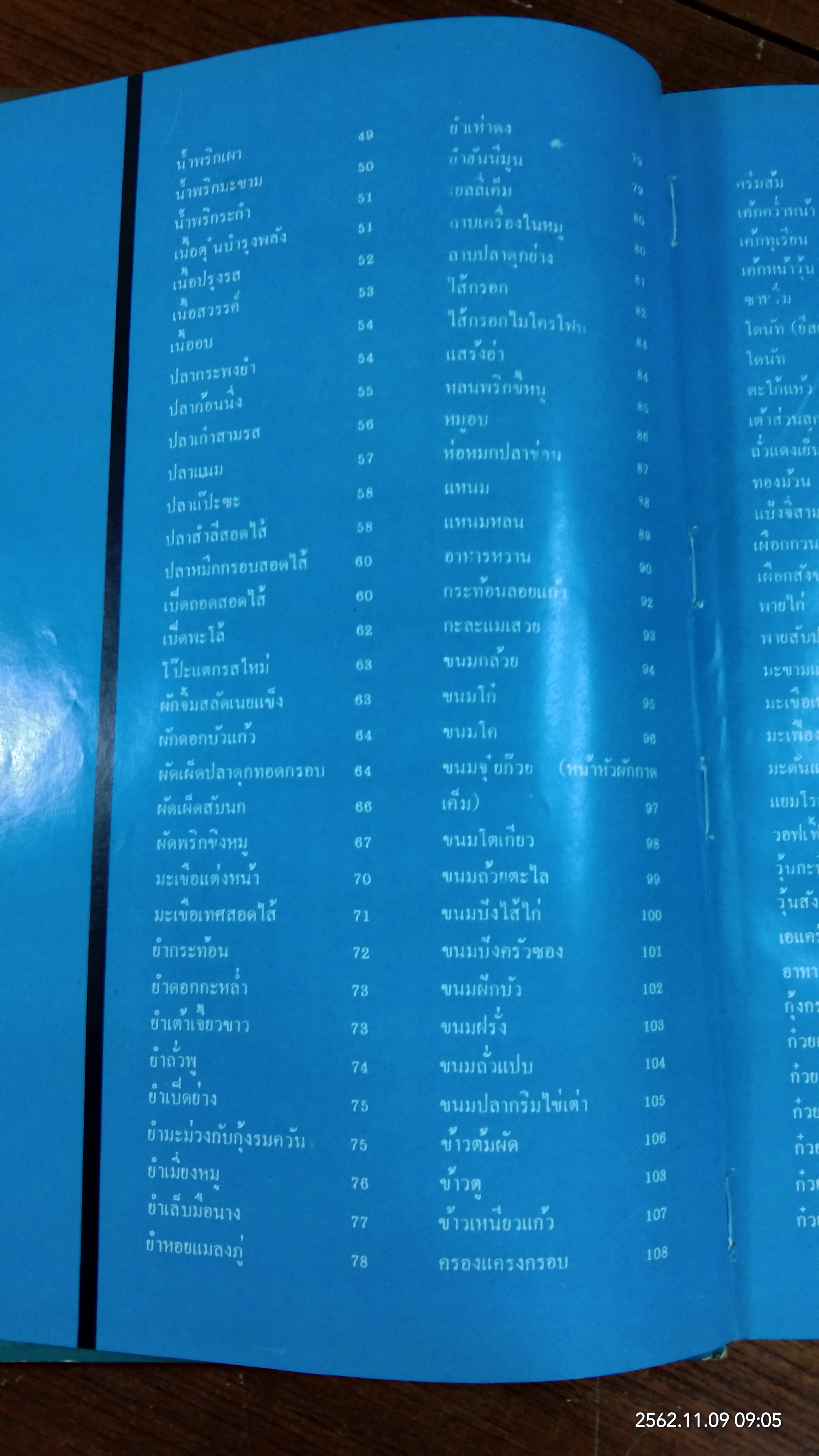 แม่บ้านรวมเล่มสารพัดอาหาร เล่ม 2 พร้อมทั้ง อาหารภาคต่างๆ ท้ายเล่ม