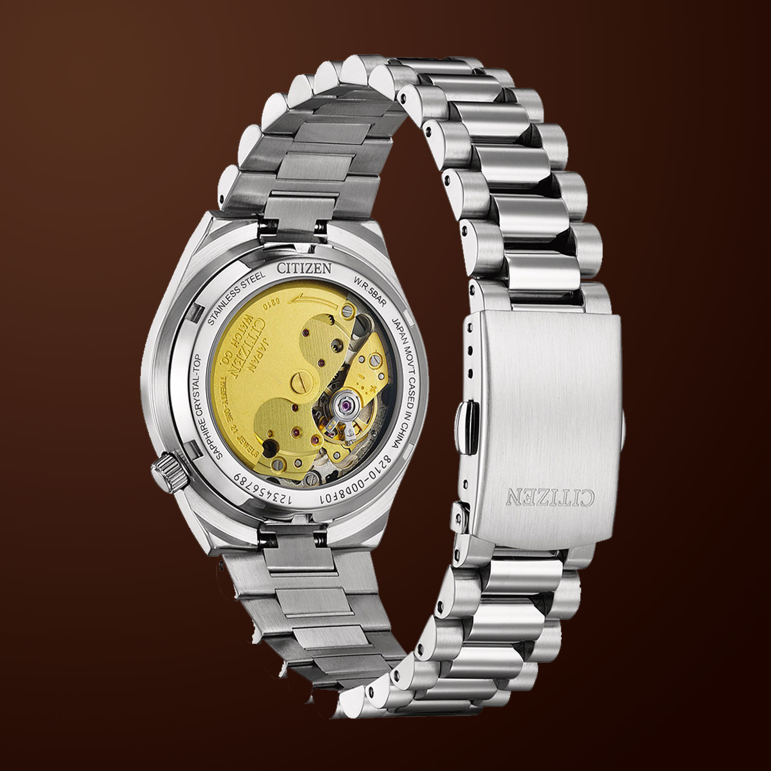 นาฬิกา Citizen Tsuyosa Automatic 37mm "Time Slip" NJ0200-50E