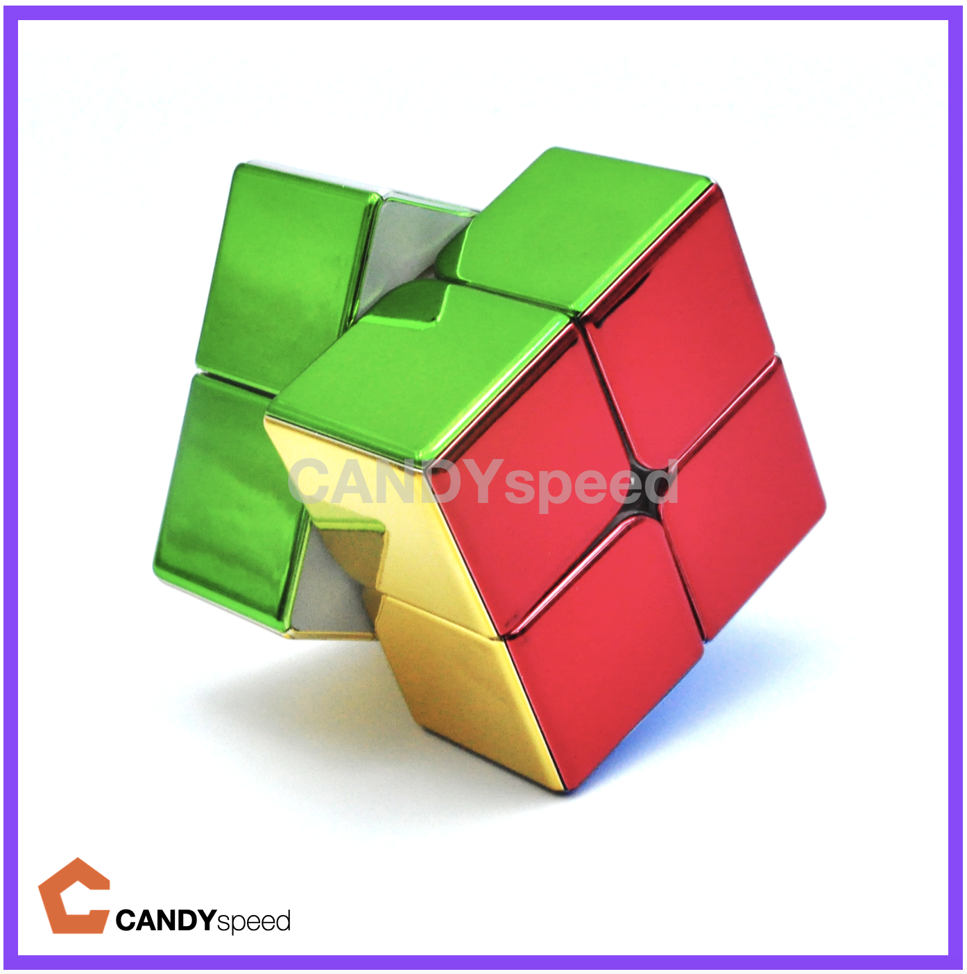 รูบิค Cyclone Boys Metallic 2x2 | by CANDYspeed