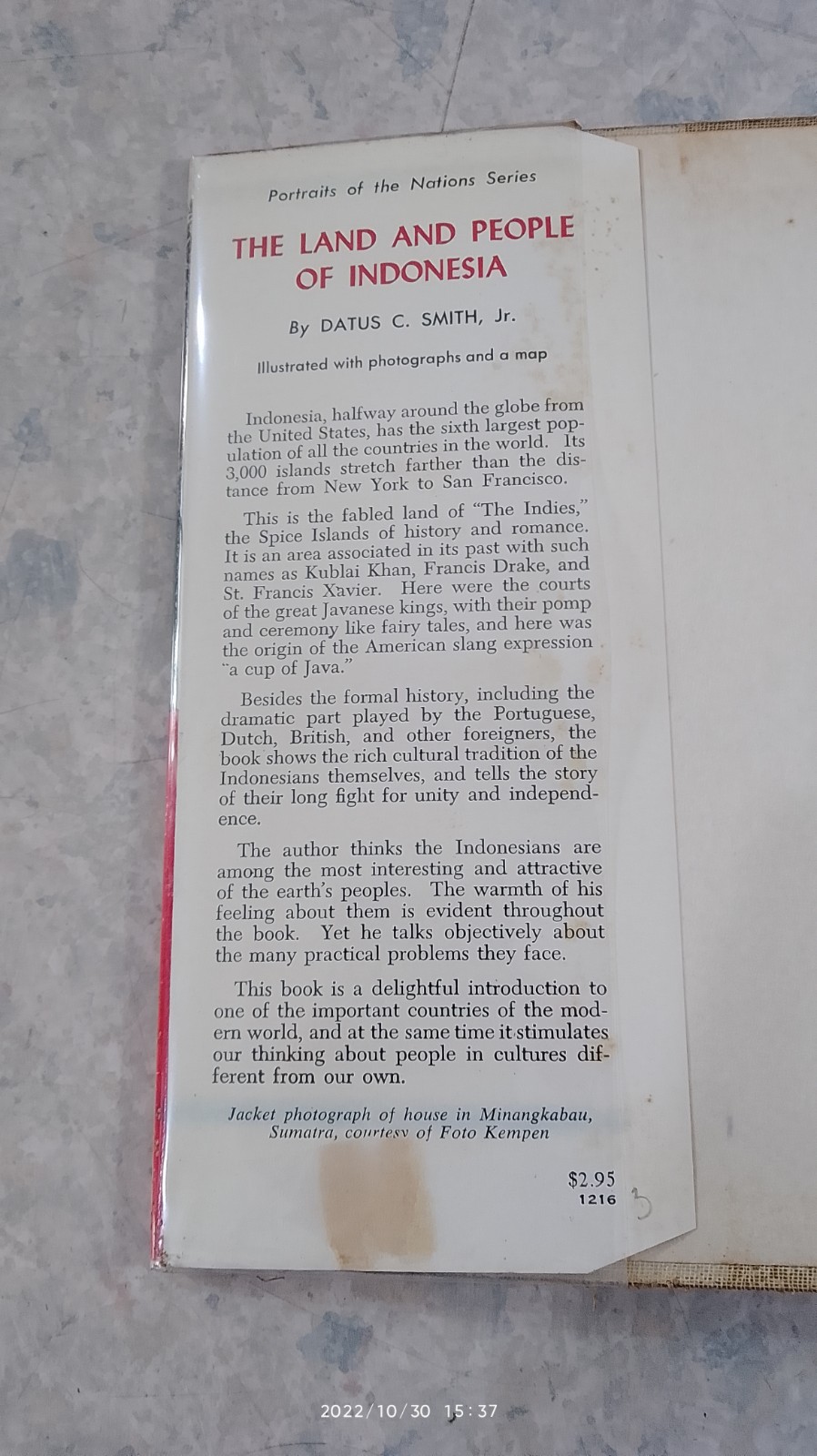 THE LAND AND PEOPLE OF INDONESIA