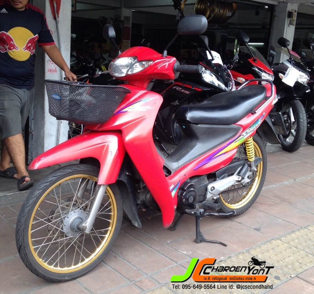 ขายกันทั้งอย่างนี้เลย SUZUKI SMASH110 ป้ายเหลือง จดทะเบียนกลางปี 45 สภาพสมบูรณ์ดี เครื่องเดิมเงียบดี ขี่นิ่ม สตาร์ทติดง่าย ชุดสีสภาพดีครบๆทั้งคัน