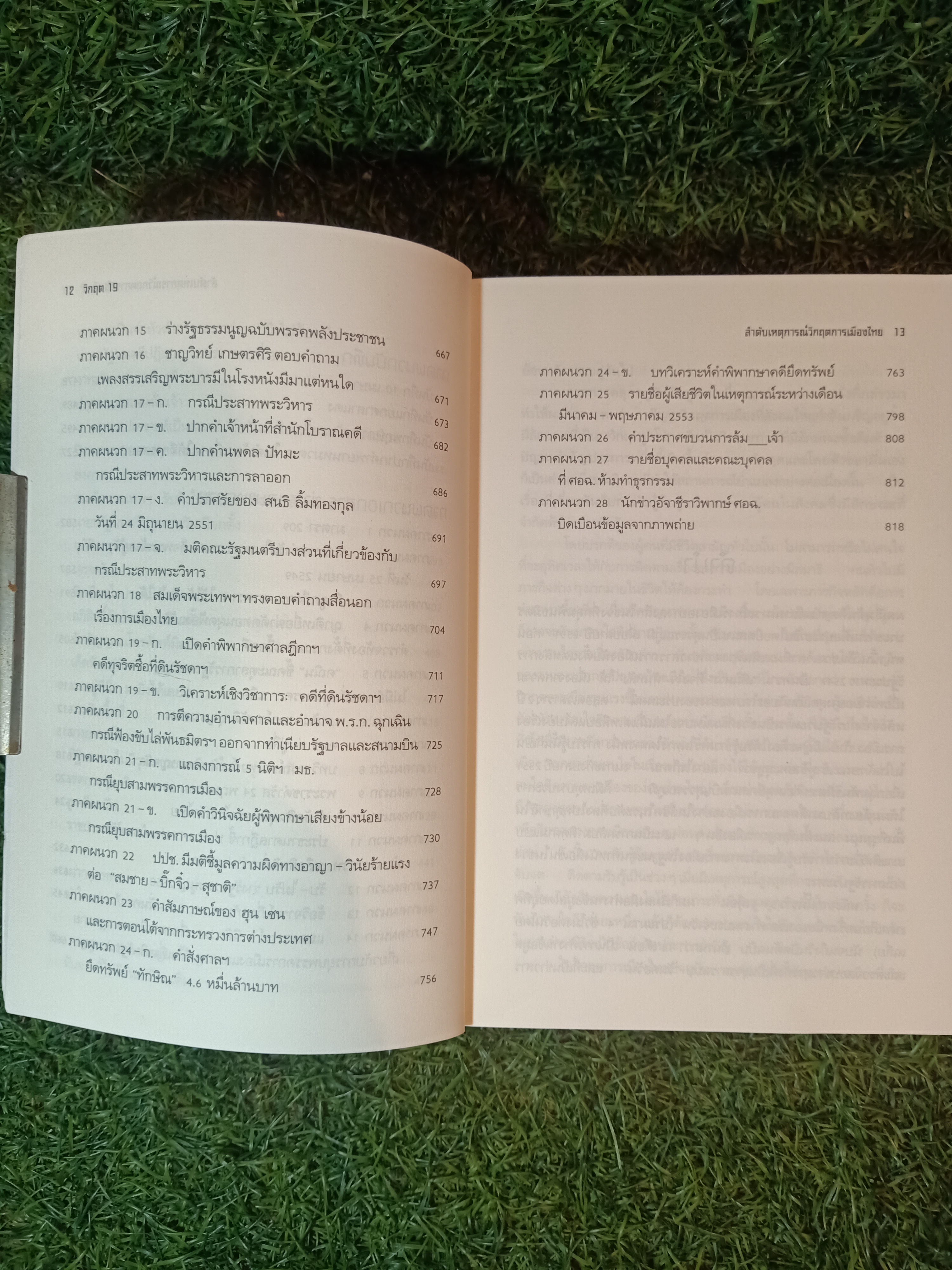 CRISIS NINETEEN วิกฤต 19 ลำดับเหตุก่รณ์บ้านเมือง / สำนักพิมพ์ศรีปัญญา