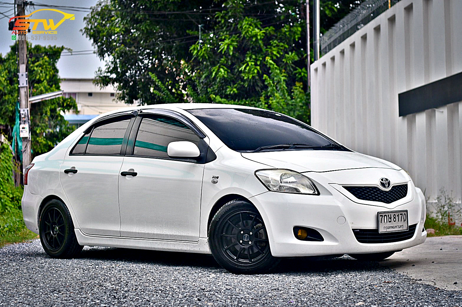 ล้อแม็กซ์ TC-105N ขอบ15นิ้ว พร้อมยาง HANKOOK V12 195/55R15 85V
