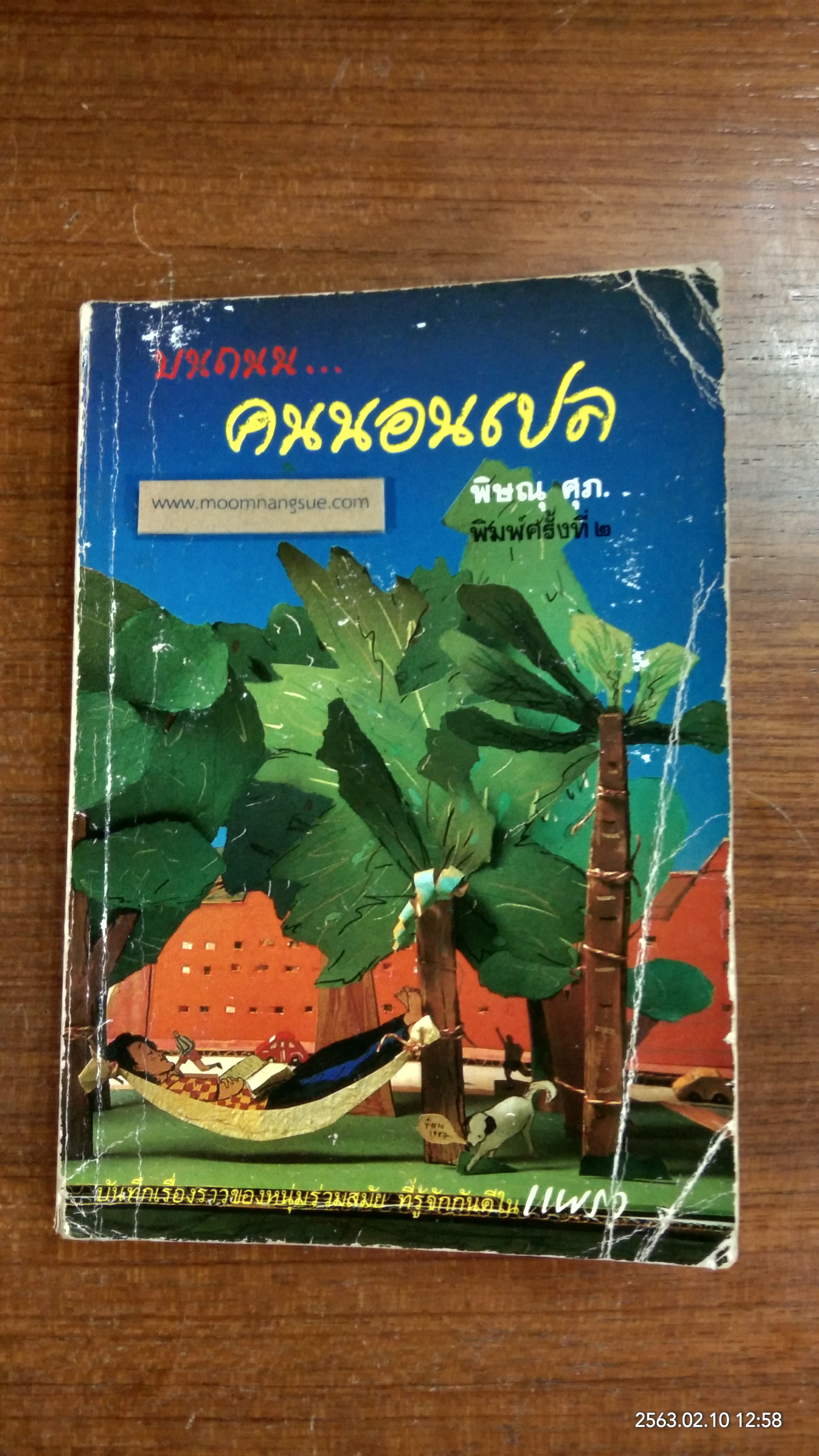 บนถนน...คนนอนเปล / พิษณุ ศุภ