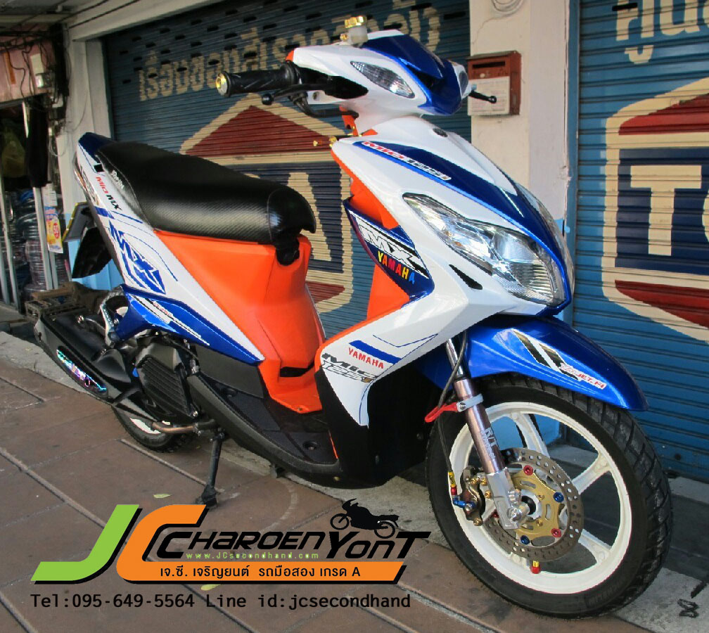 สวยเวอร์คันนี้ Mio 125 ปี 55 ใหม่กริ๊ป ของแต่งทั้งคัน