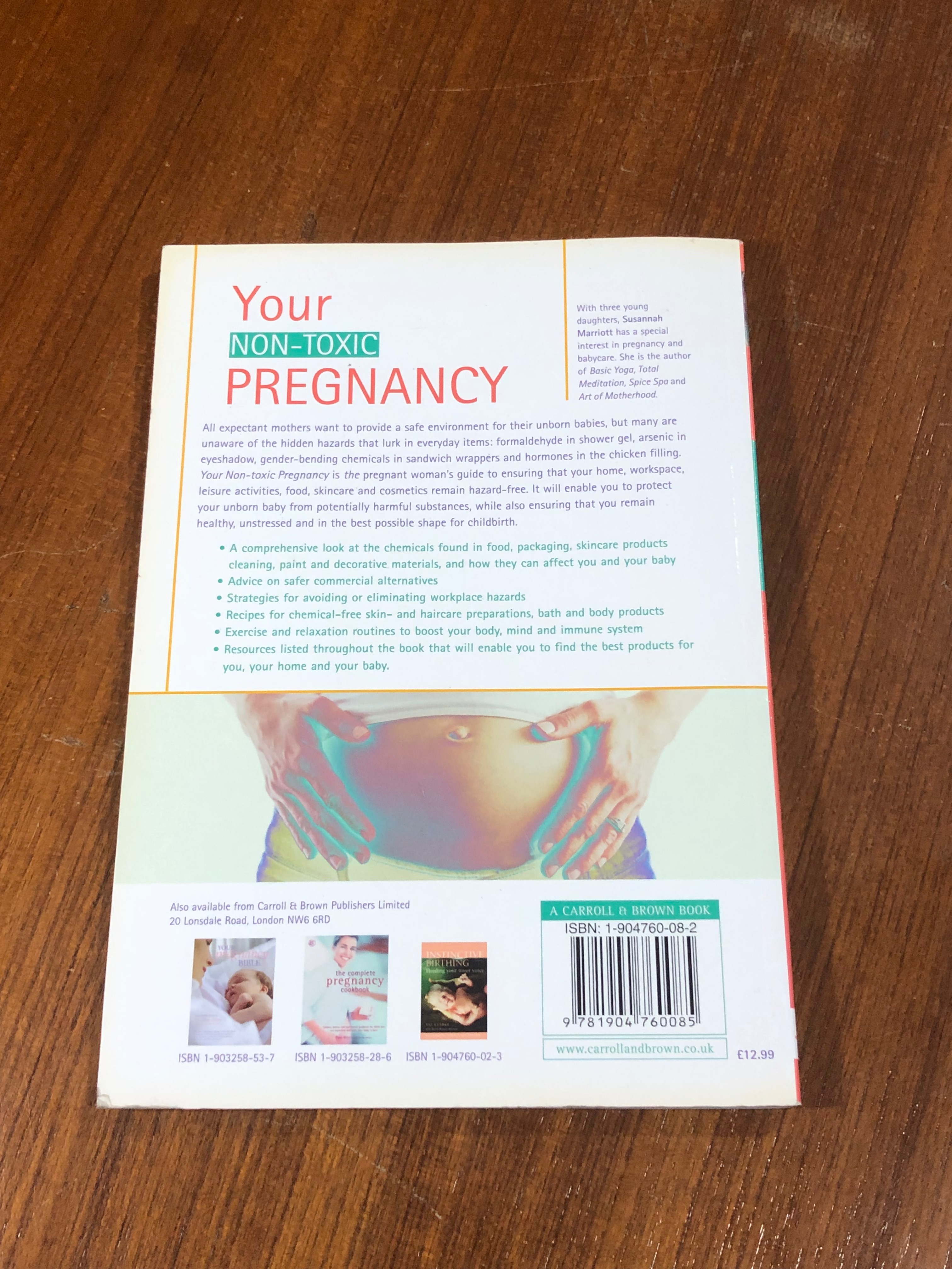 YOUR NON-TOXIC PREGNANCY / Susannah Marriott
