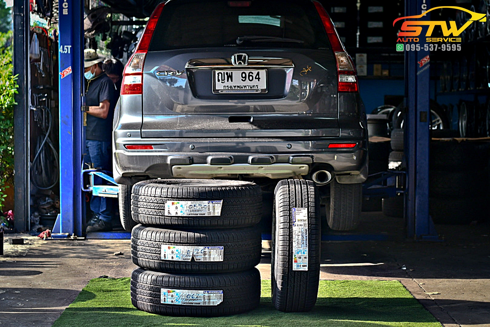 ยางใหม่ MICHELIN Latitude tour HP 225/65R17 102T