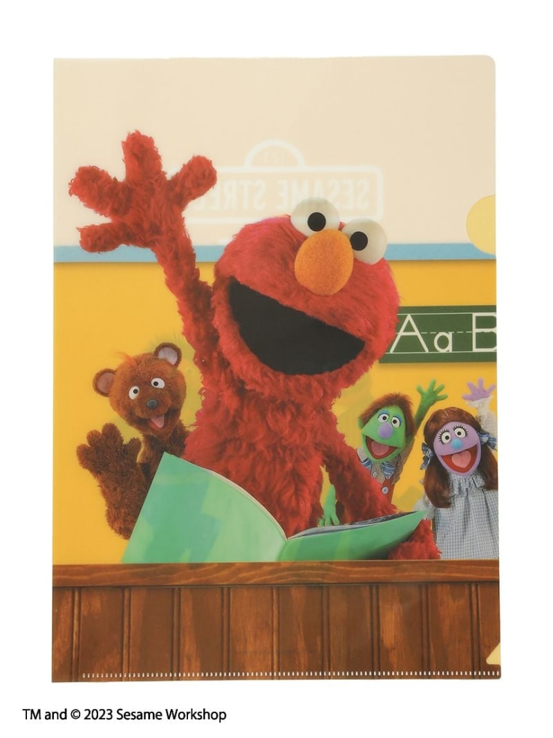 แฟ้ม A4 แบบ 1 ช่อง SESAME STREET MARKET JAPAN (Limited) ลาย Elmo