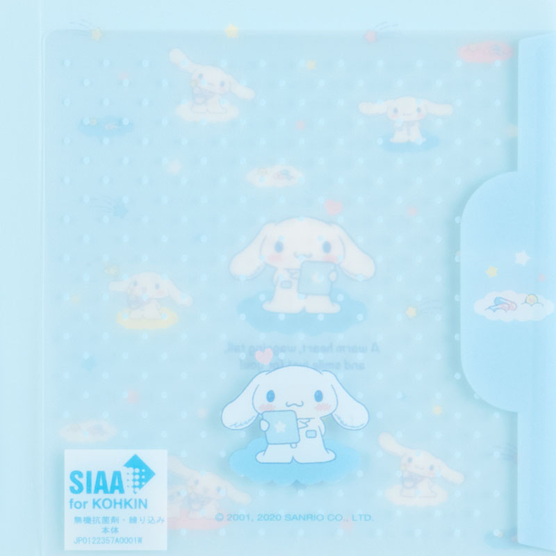 ซองใส่มาสก์ Sanrio Anti-Bac Compact Mask Case แบบ Cinnamoroll ชุดคุณหมอ ด้านในเคลือบสารช่วยป้องกันแบคทีเรีย ใส่หน้ากากอนามัยแบบยาวพับครึ่งได้ ขนาด 18 x 10 ซม.