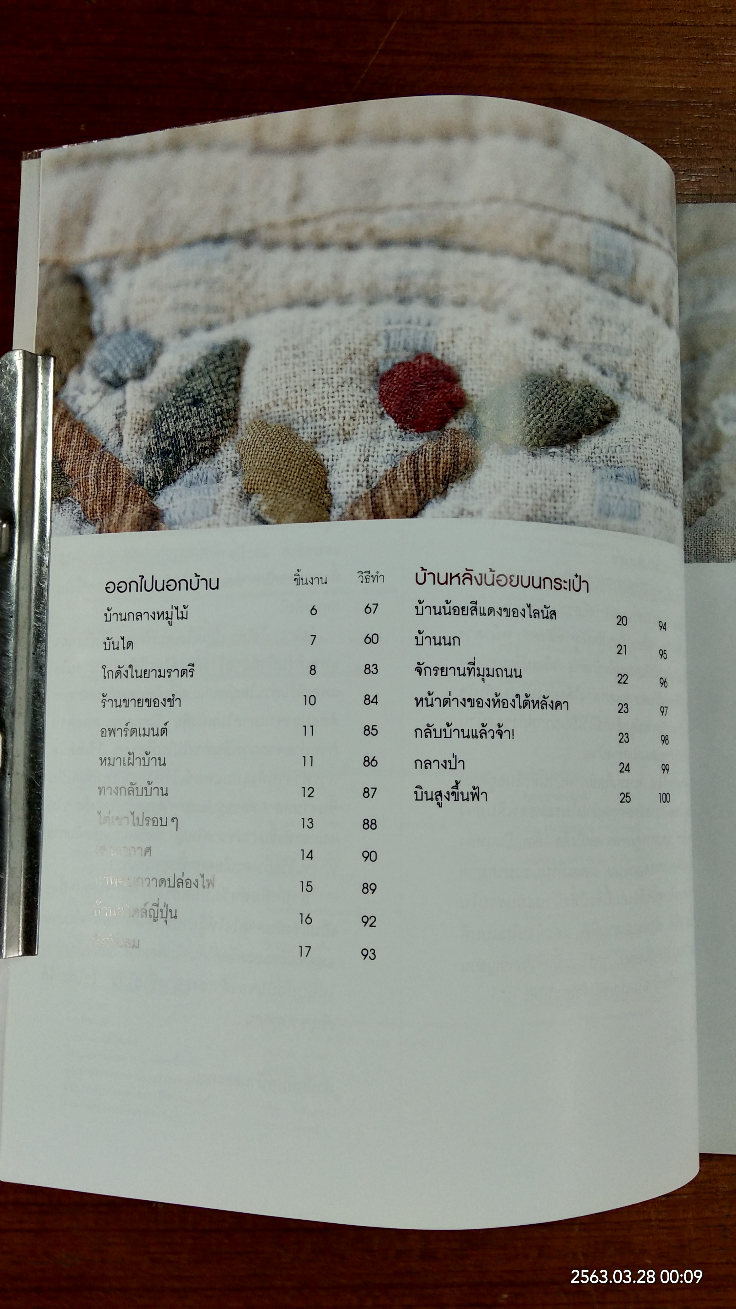 "บ้าน" งานควิลต์ของโยโกะ ไซโตะ / ยุราวรรณ จีระพันธุ แปล