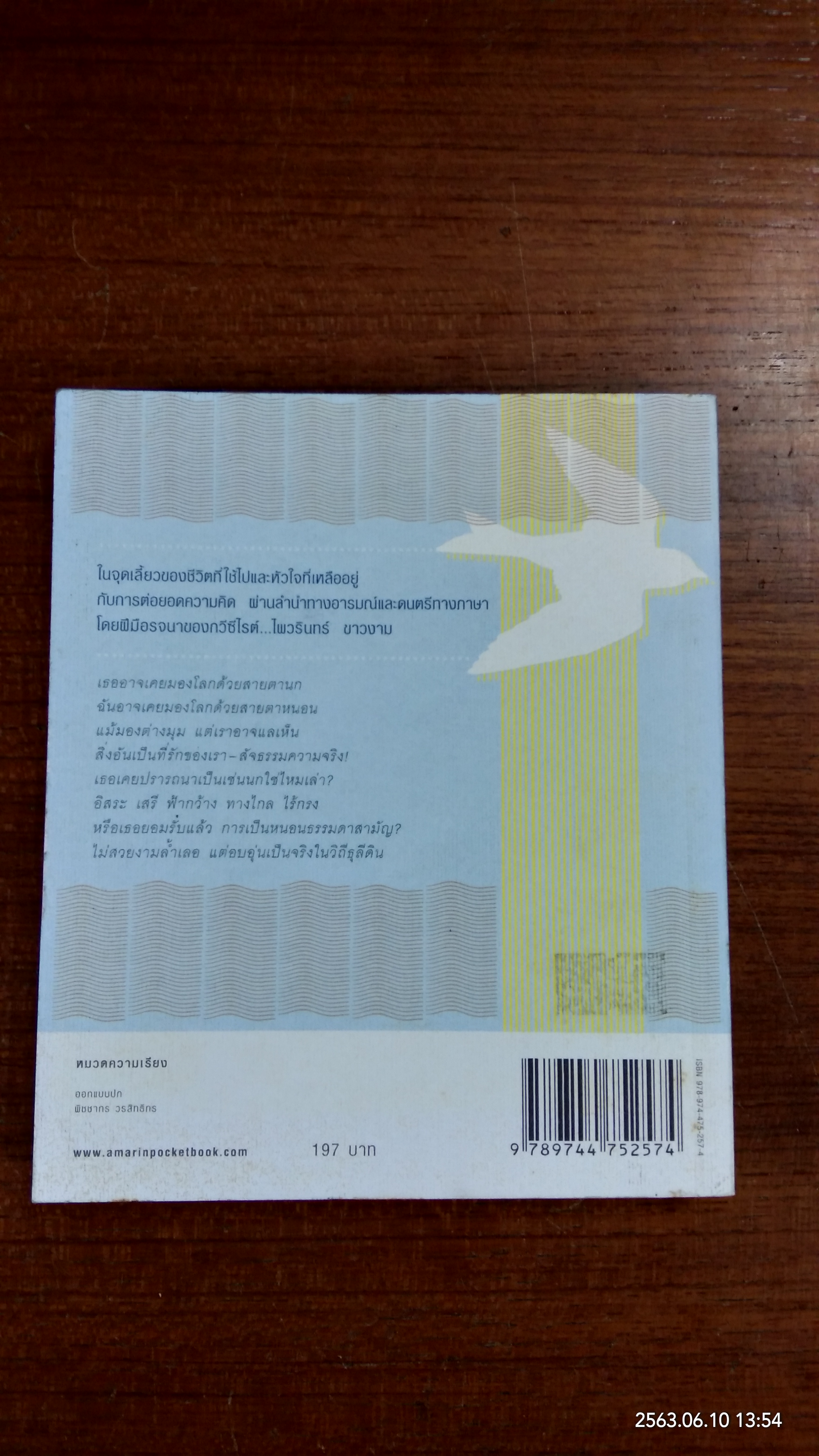 นกกะหนอน / ไพวรินทร์ ขาวงาม