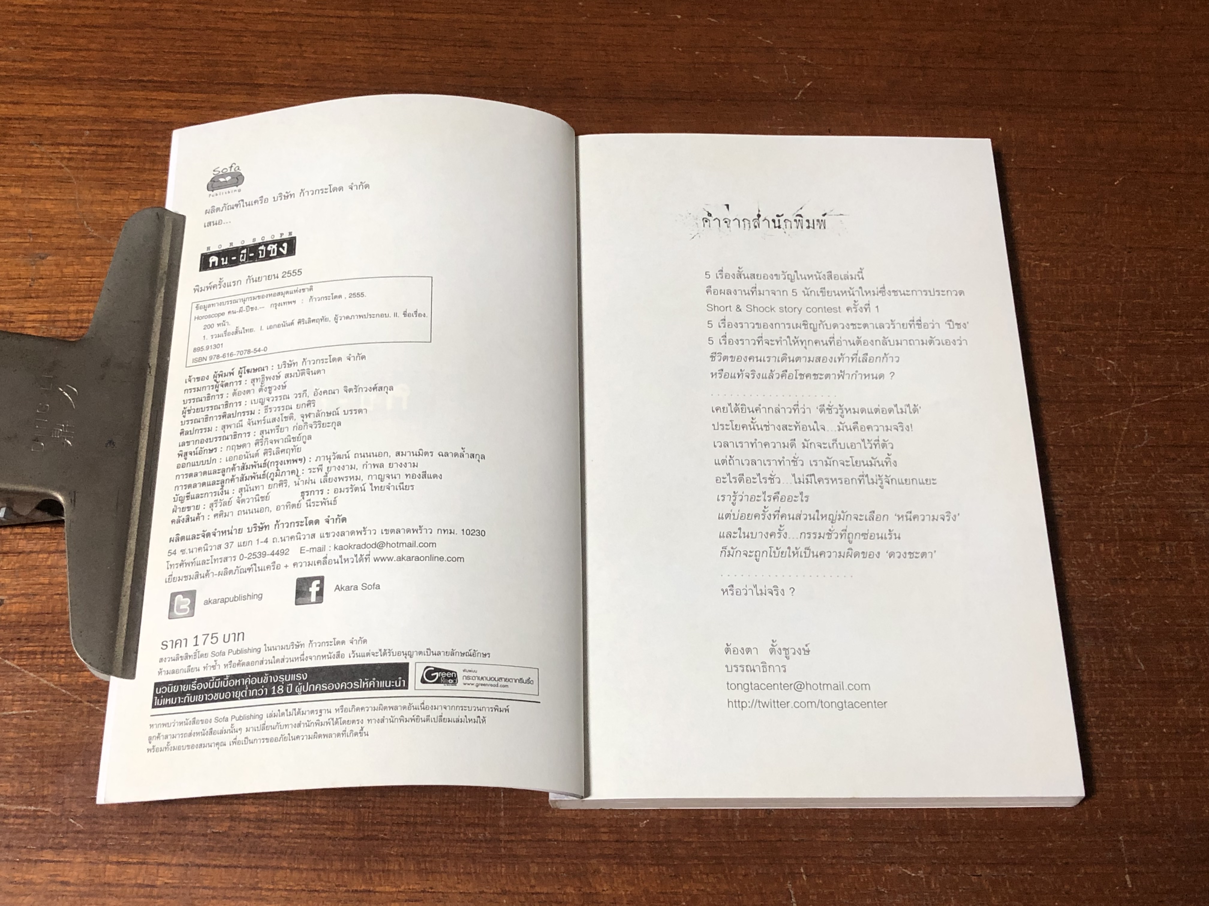 คน-ผี-ปีชง / รวมนักเขียน