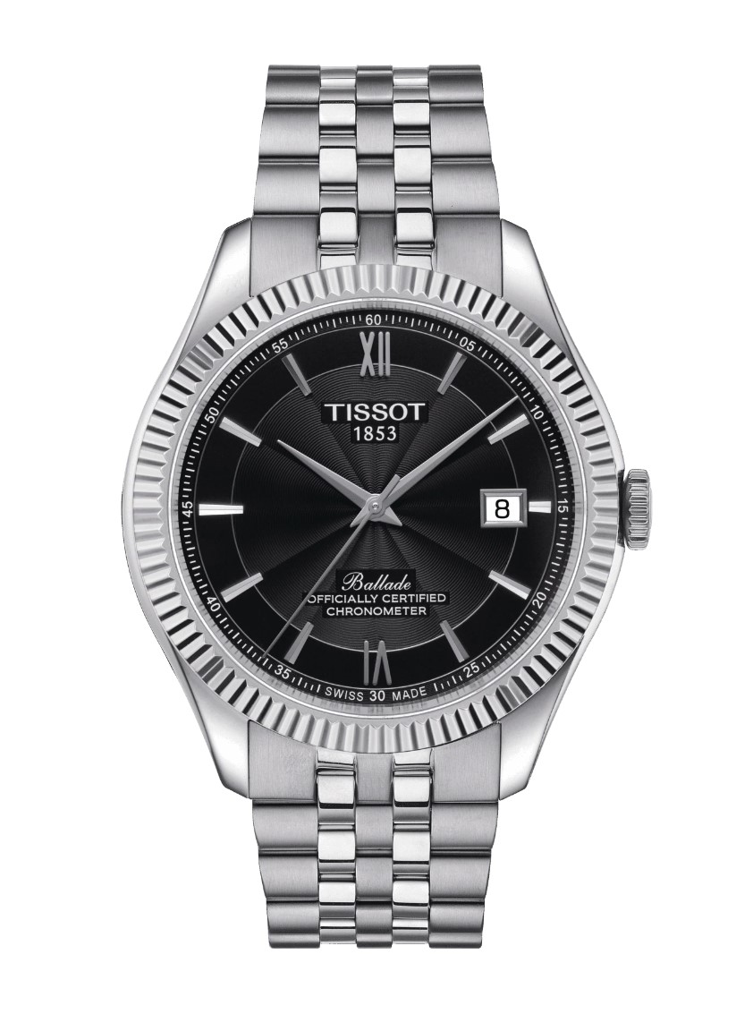 (ประกันศูนย์ 2 ปี) TISSOT BALLADE POWERMATIC 80 SILICIUM T108.408.11.058.00