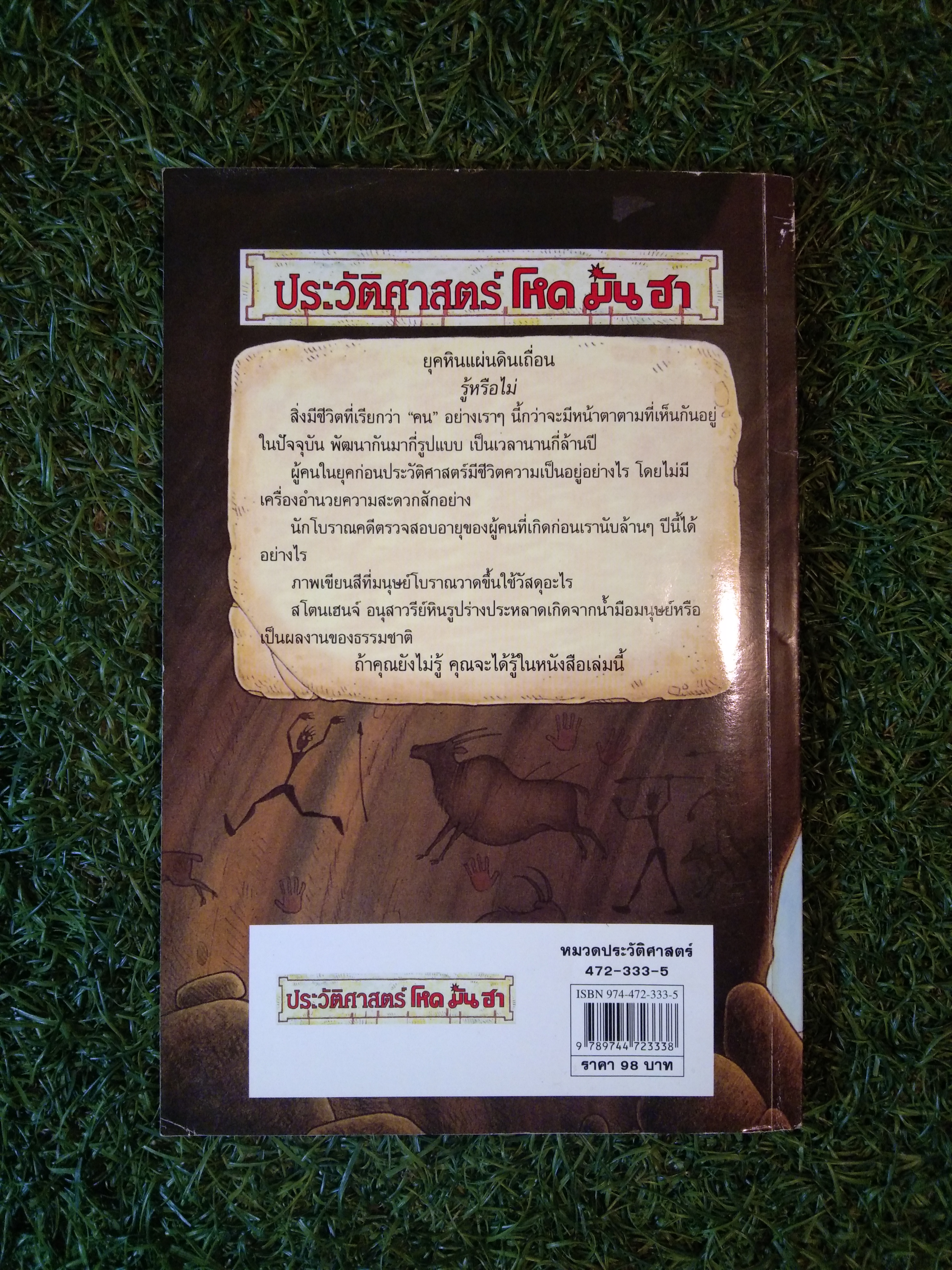 ยุคหิน แผ่นดินเถื่อน ประวัติศาสตร์ โหด มัน ฮา / TERRY DEARY