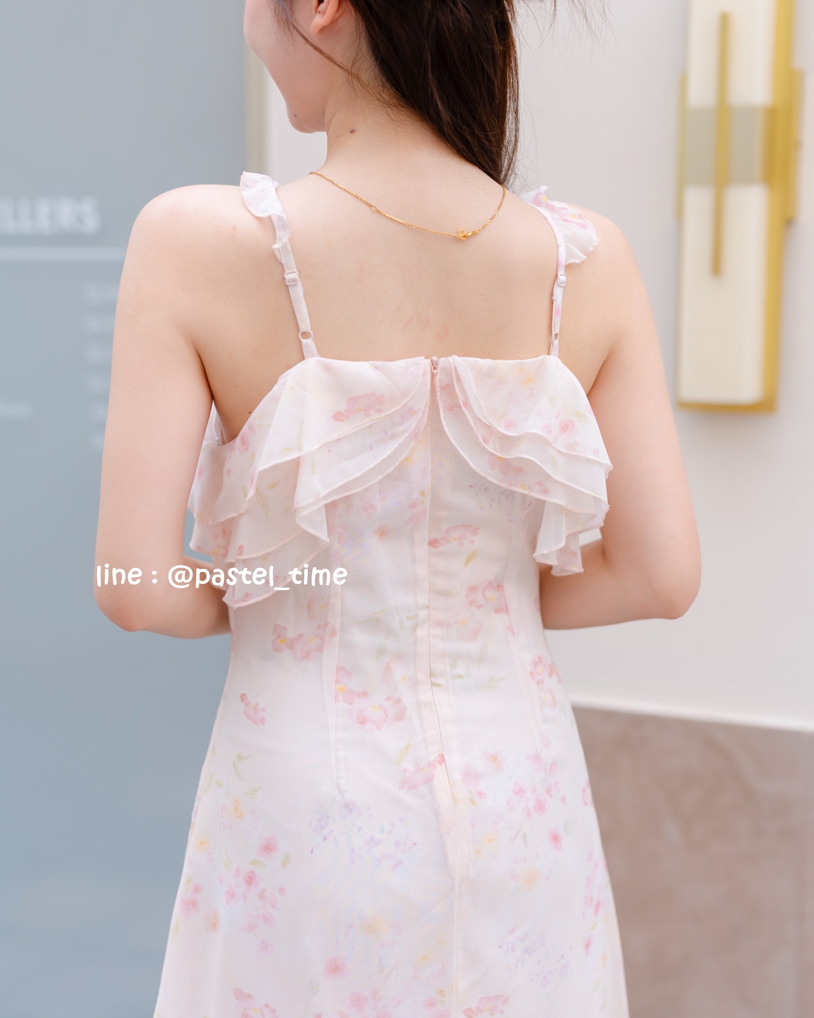 Rosy Vest Maxi Dress